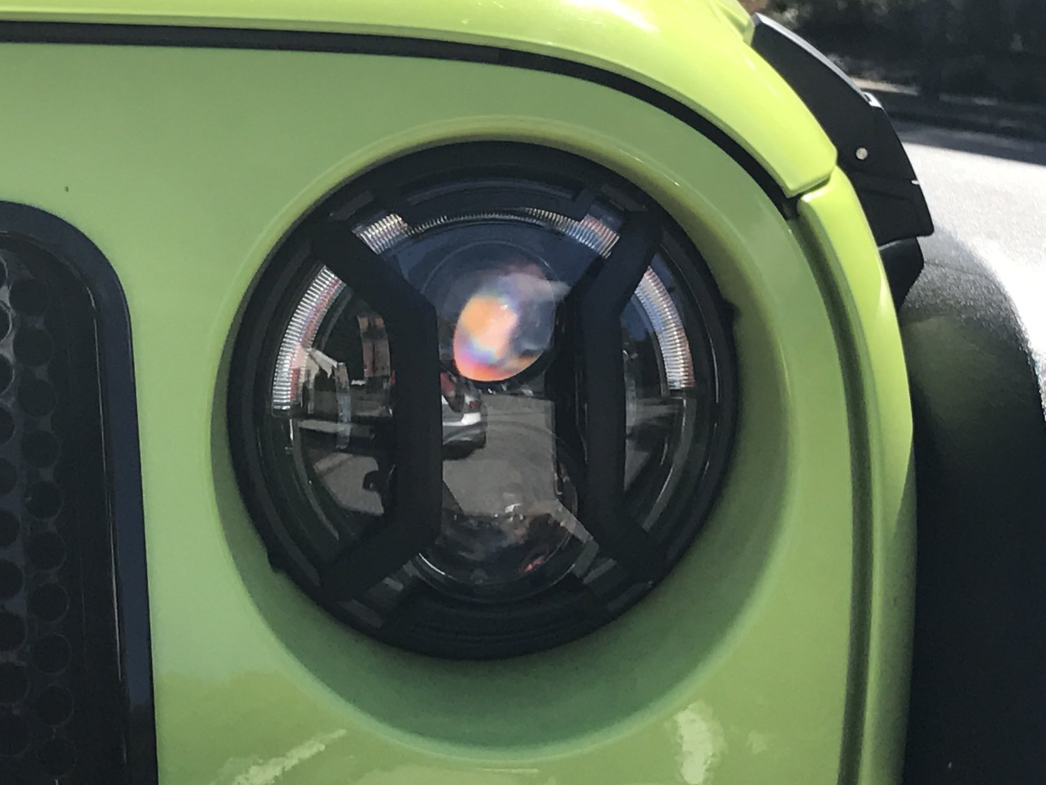 Rugged Ridge Elite Euro Headlight Guards for 0718 Jeep Wrangler JK Quadratec