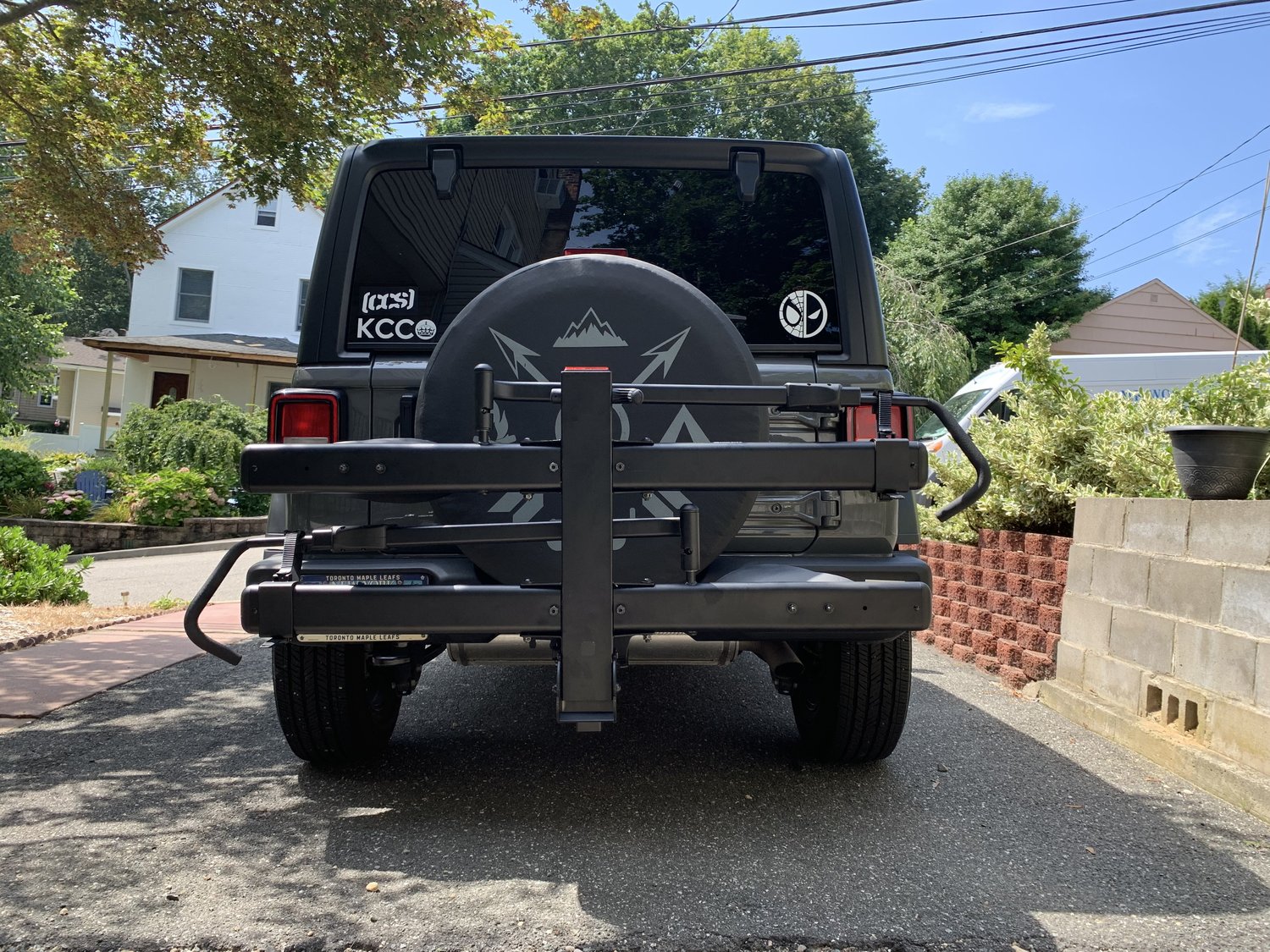 Quadratec 2 Bike Platform Rack for 2" Receiver Hitch Quadratec