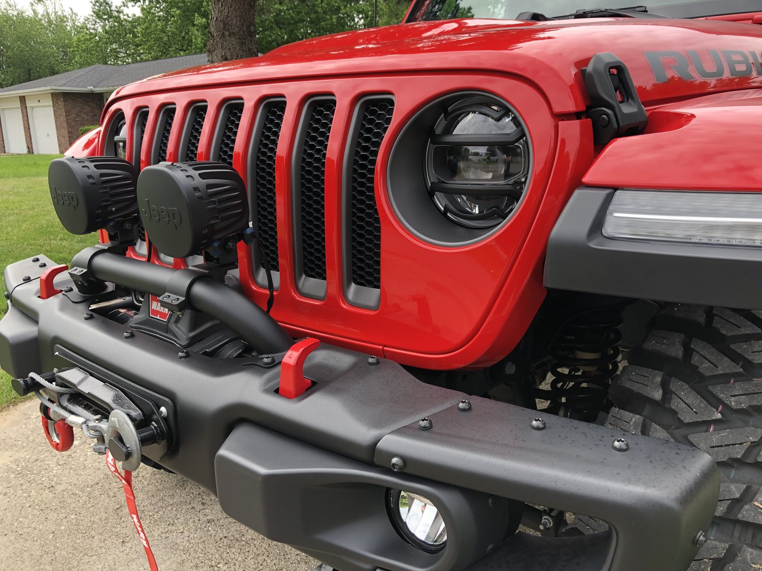 Rugged Ridge 11230.21 Elite Headlight Guards for 18-20 Jeep
