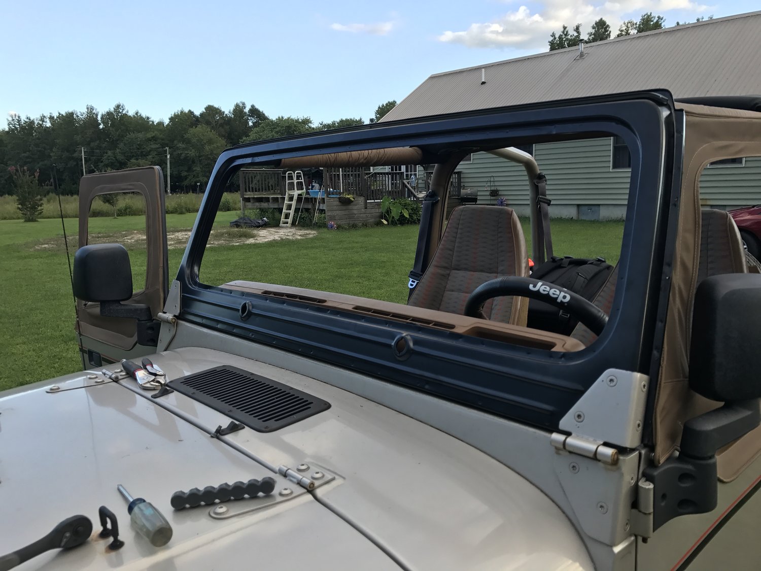 Jeep Yj Windshield Glass La France, SAVE 35% 