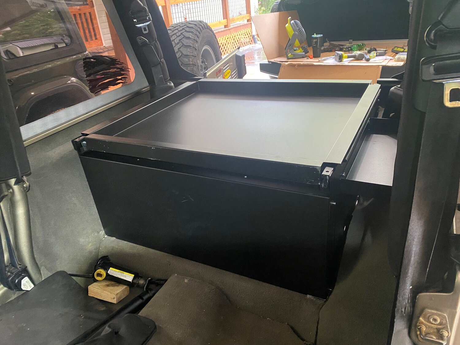 Tuffy 240-01 Security Deck Enclosure for Wrangler | Quadratec