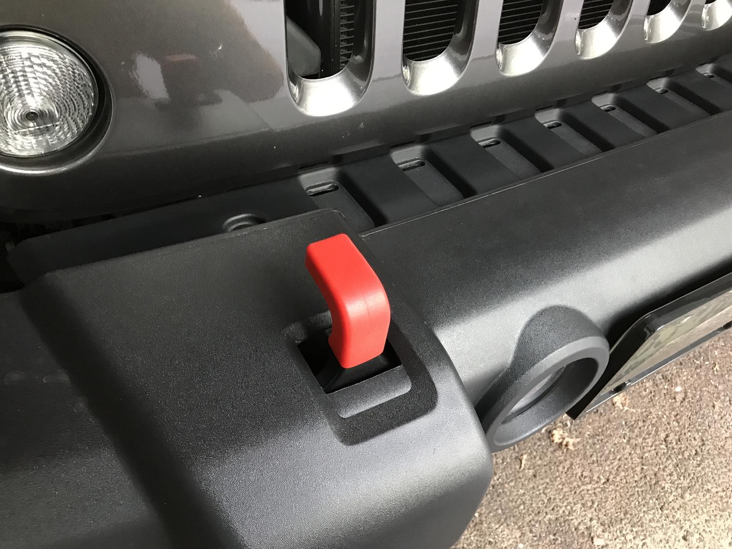 Quadratec Factory Tow Hook Covers for 07-23 Jeep Wrangler JK, JL &  Gladiator JT | Quadratec