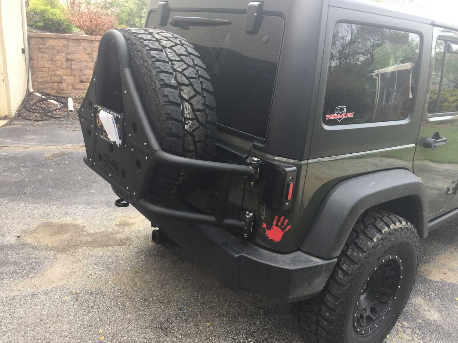 Dv8 Offroad Tcttb 01 Tc 1 Tire Carrier For 07 18 Jeep