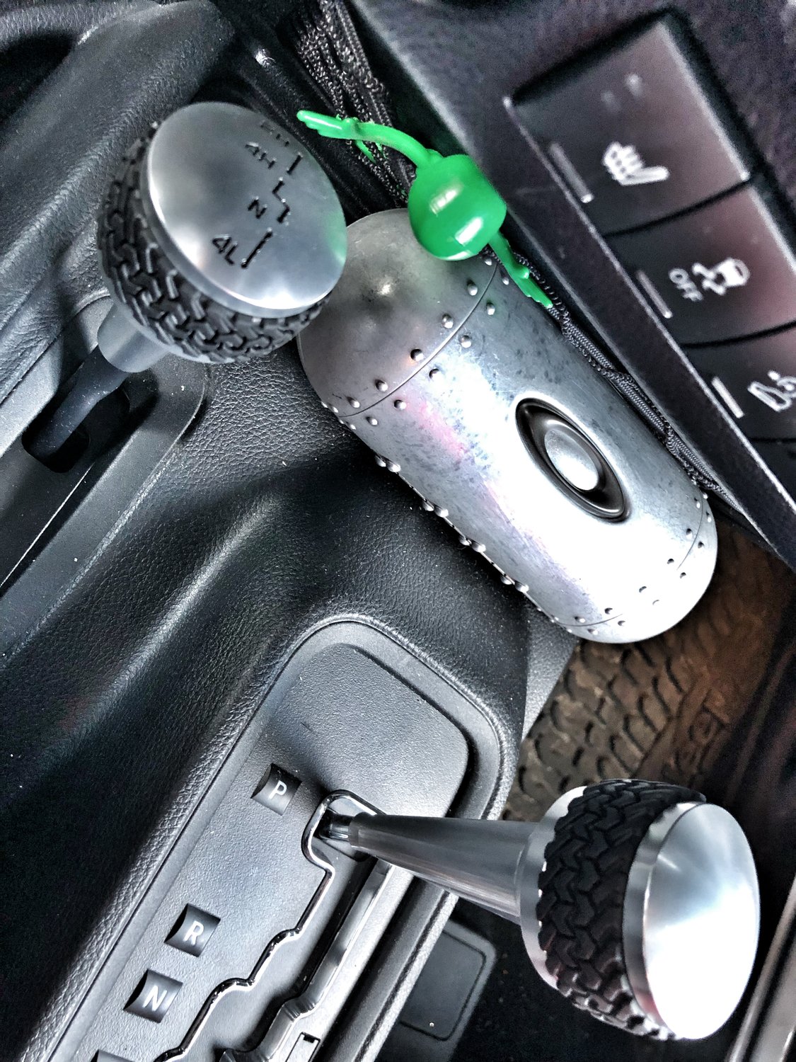 DV8 Offroad Billet A/T Shift Knob Assembly for 1118 Jeep Wrangler JK