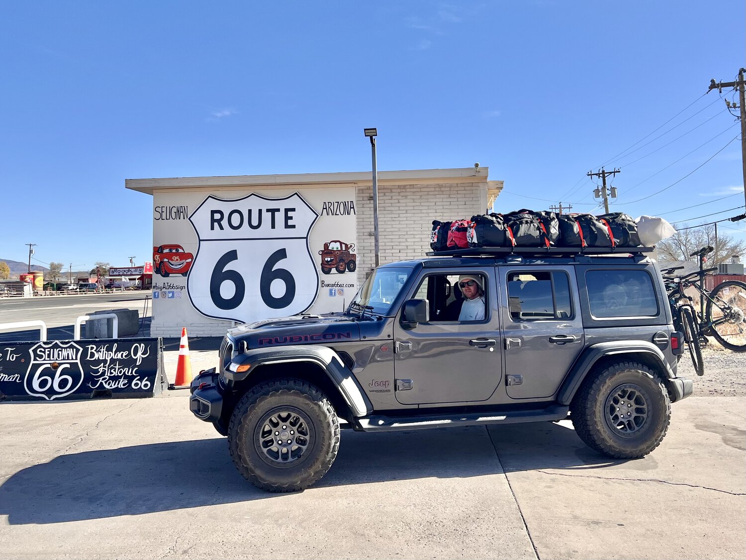 RhinoRack JC00455 72" x 56" Pioneer Platform with Backbone System & RCL Legs for 1823 Jeep