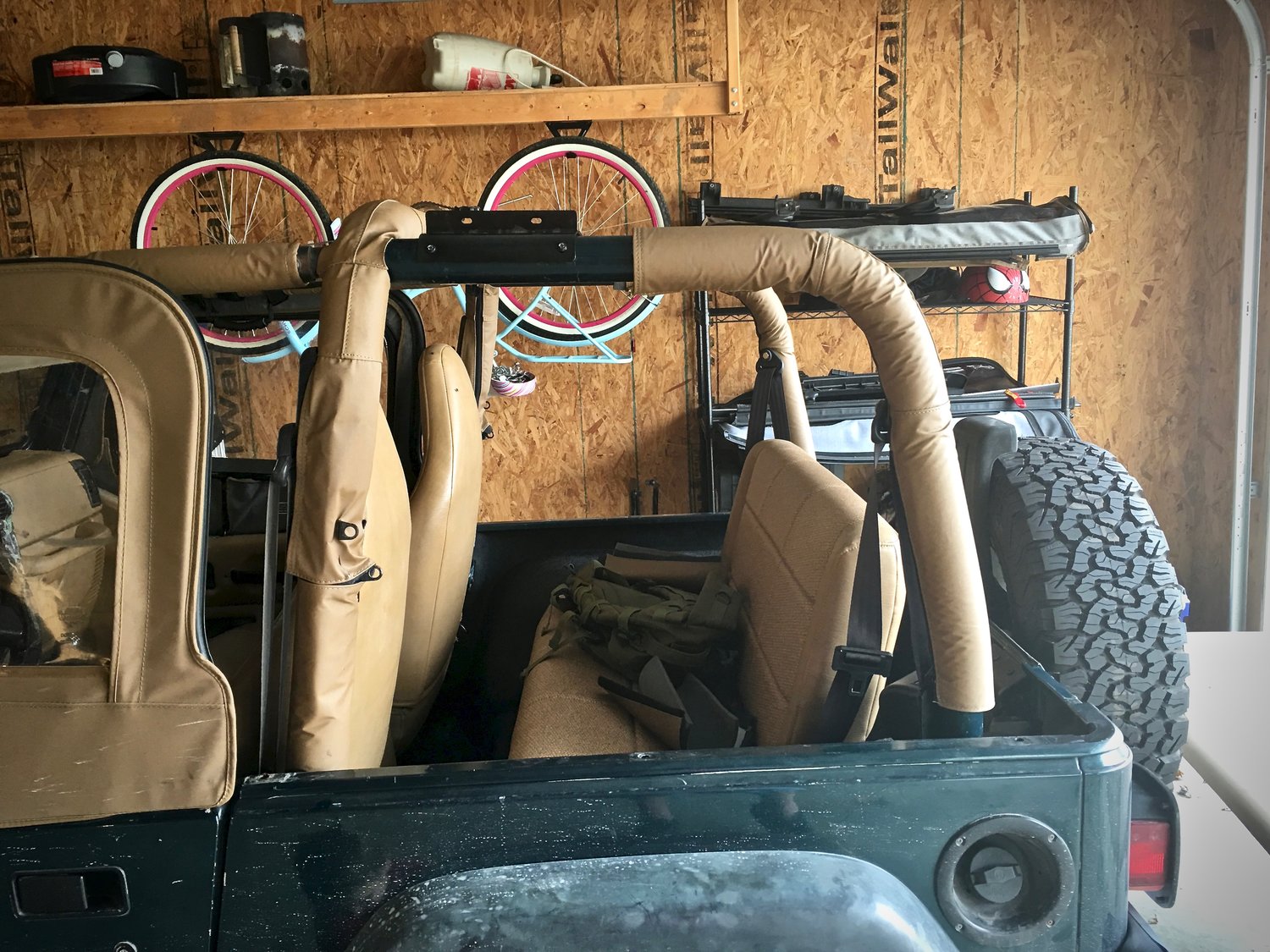 1998 jeep wrangler best sale roll bar covers