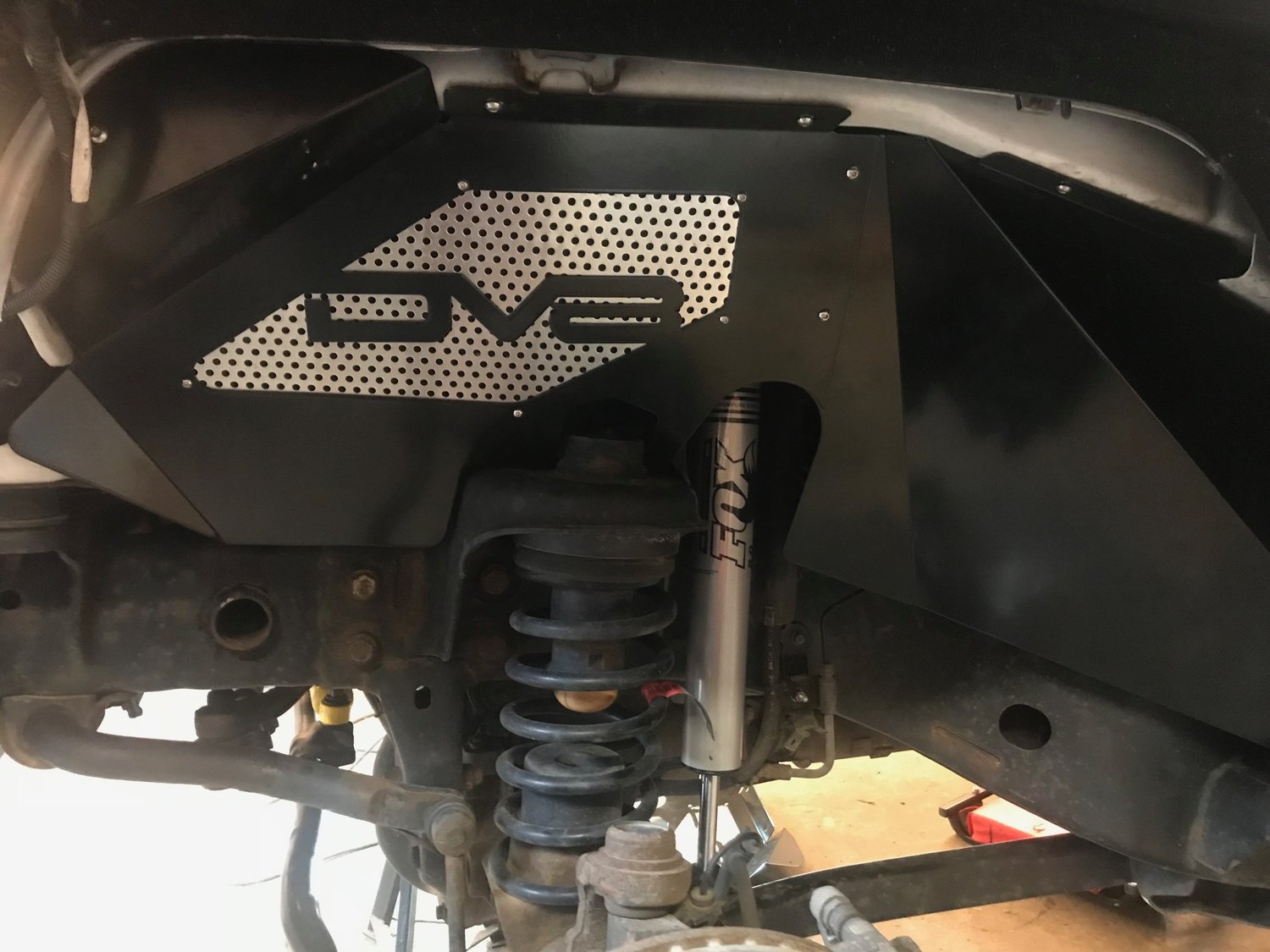 DV8 Offroad Front Inner Fenders for 0718 Jeep Wrangler JK Quadratec