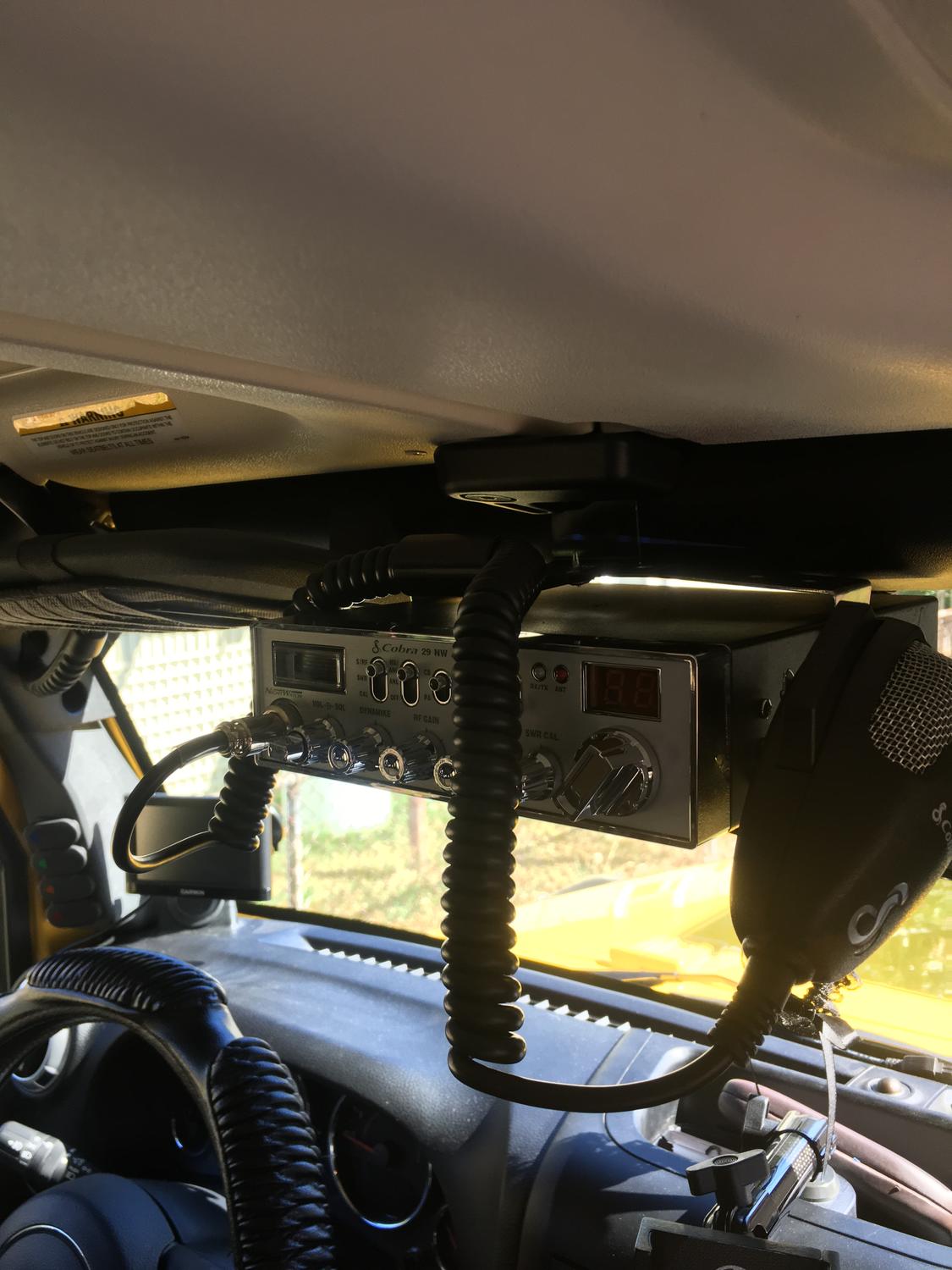 Rugged Ridge 11503 95 Cb Radio Mount For 07 18 Jeep