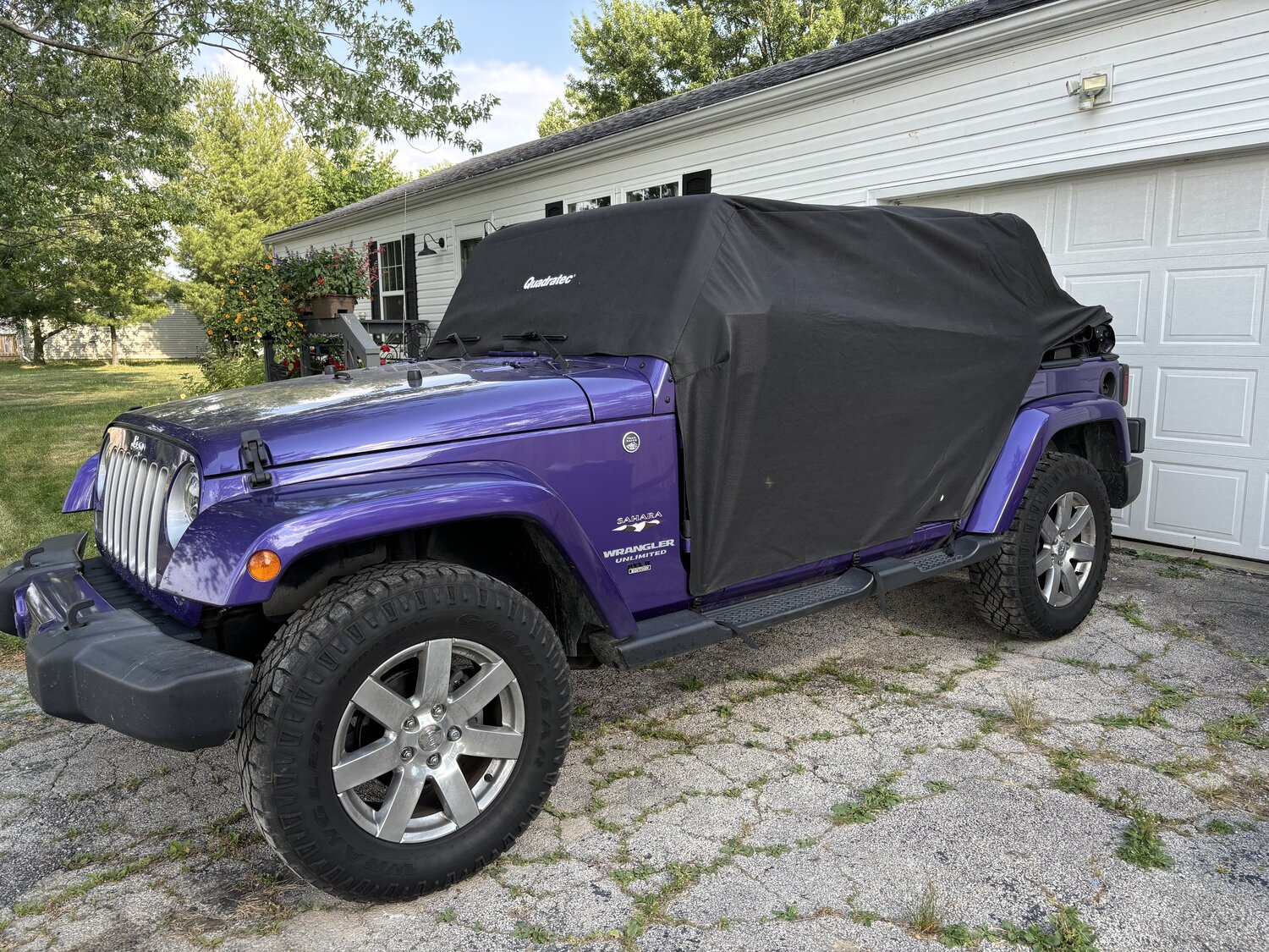 Quadratec Softbond 5-Layer Cab Cover For 07-18 Jeep Wrangler