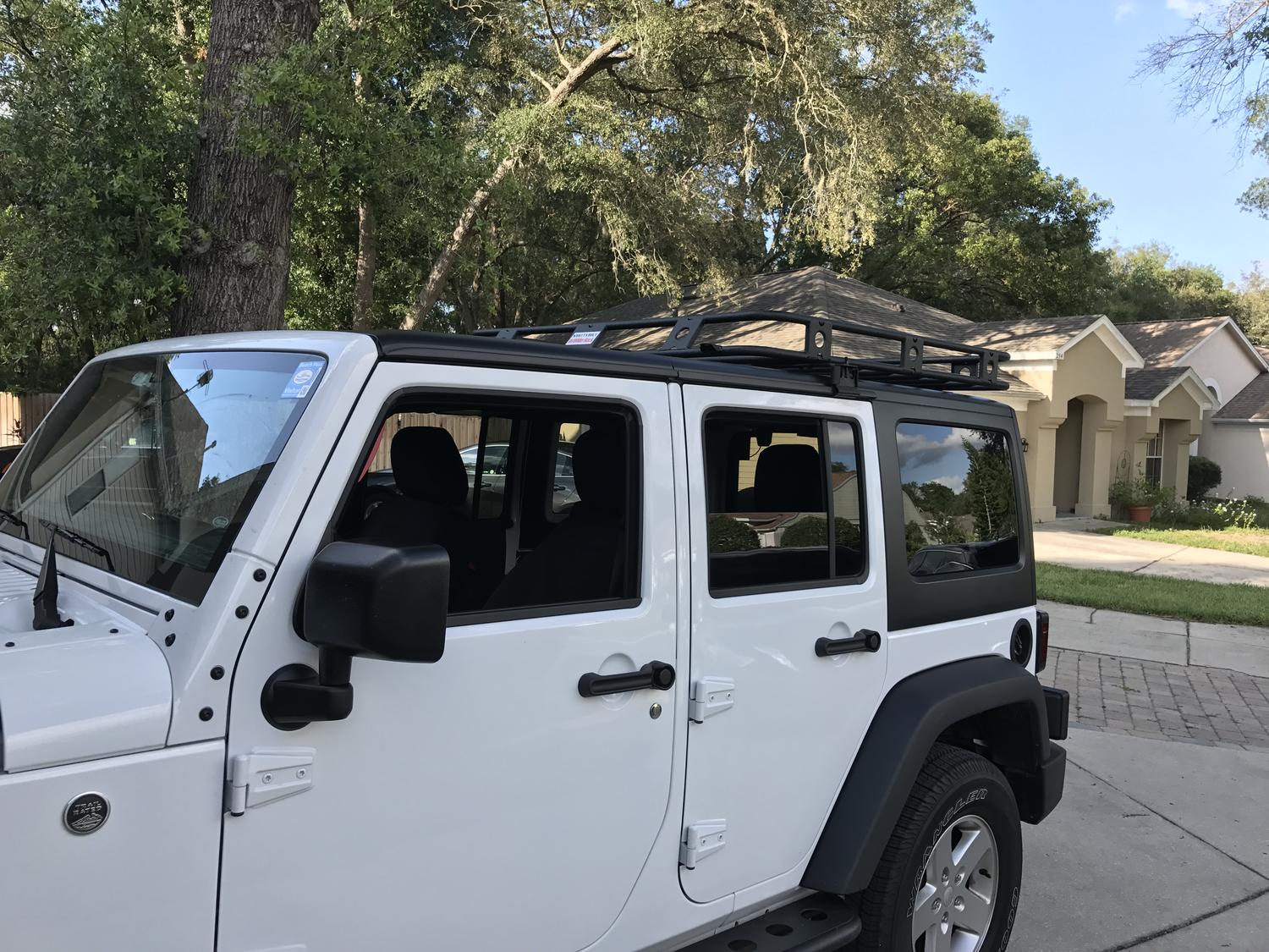 Smittybilt defender roof rack jku best sale