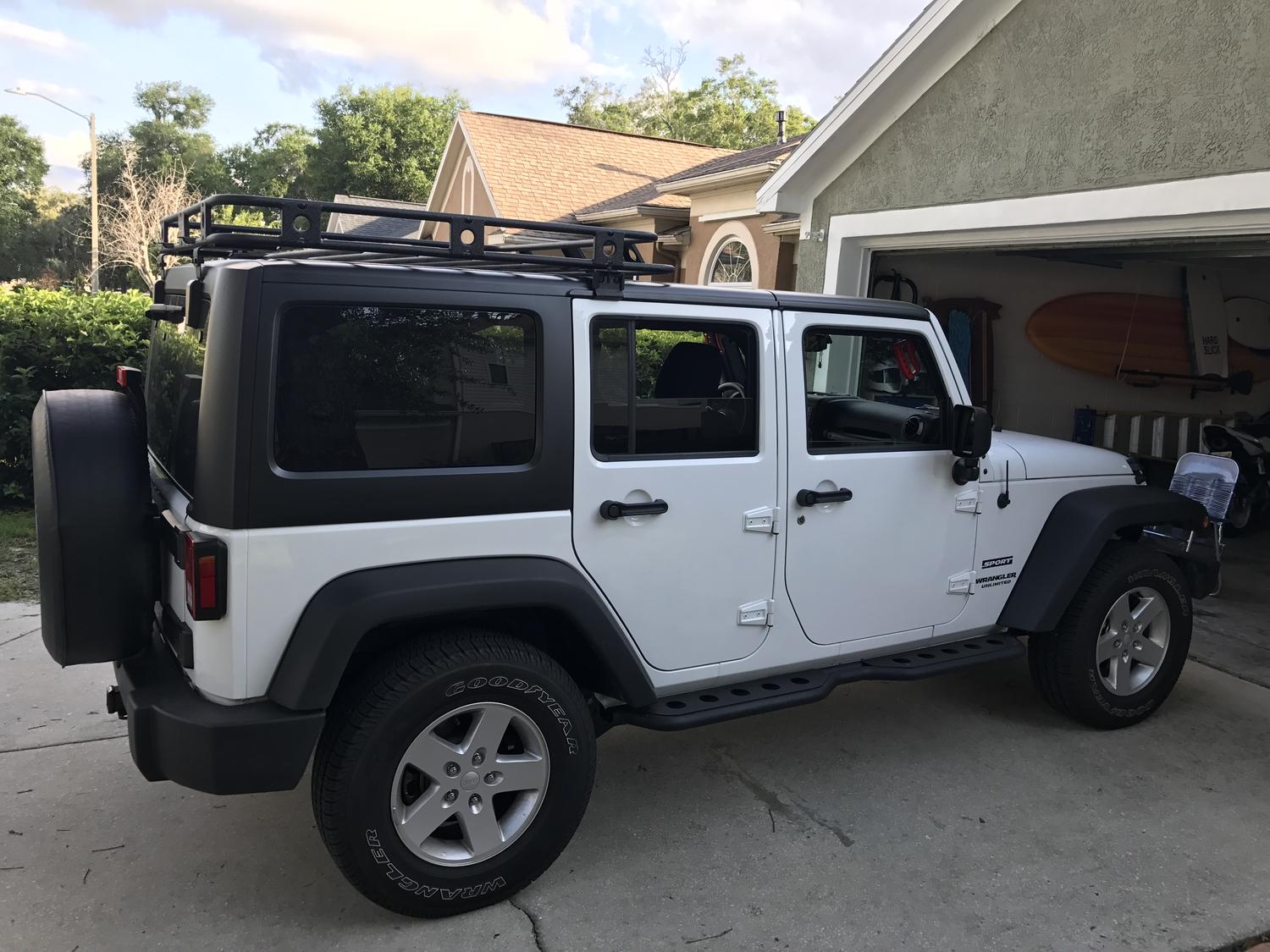 Smittybilt 45454 Defender Roof Rack for 07-17 Wrangler ...