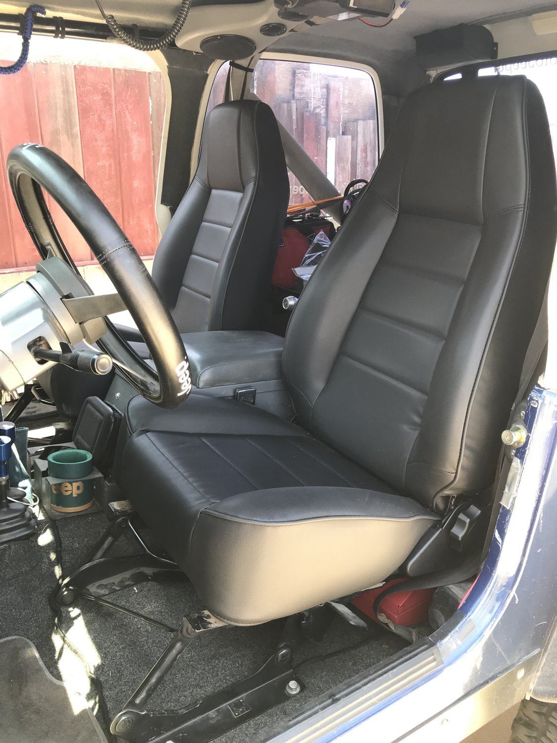 Smittybilt Factory Style Reclining Seat for 76 06 Jeep CJ Wrangler YJ