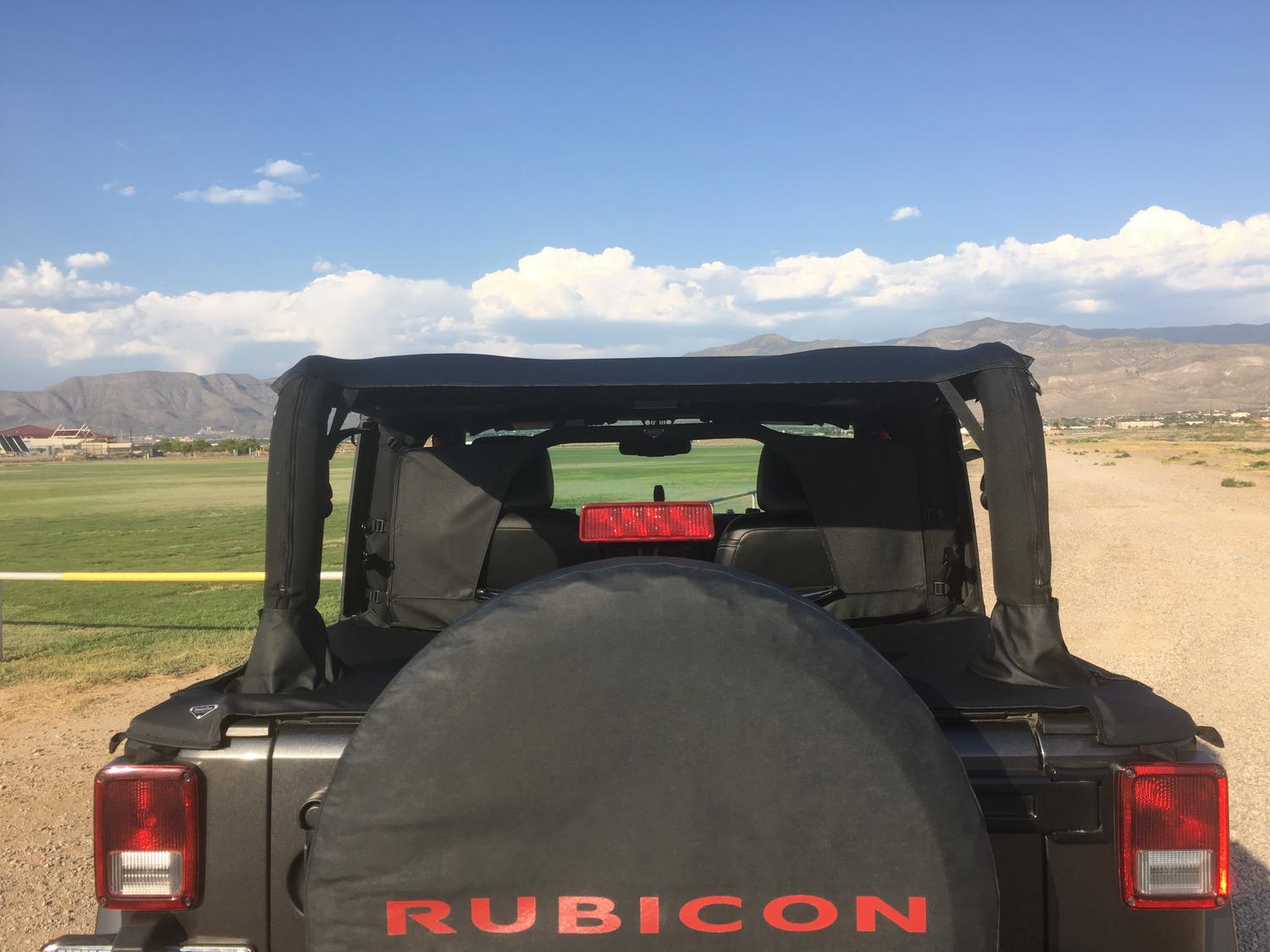 MasterTop 14500335 Tonneau Cover for 0718 Jeep Wrangler JK Quadratec