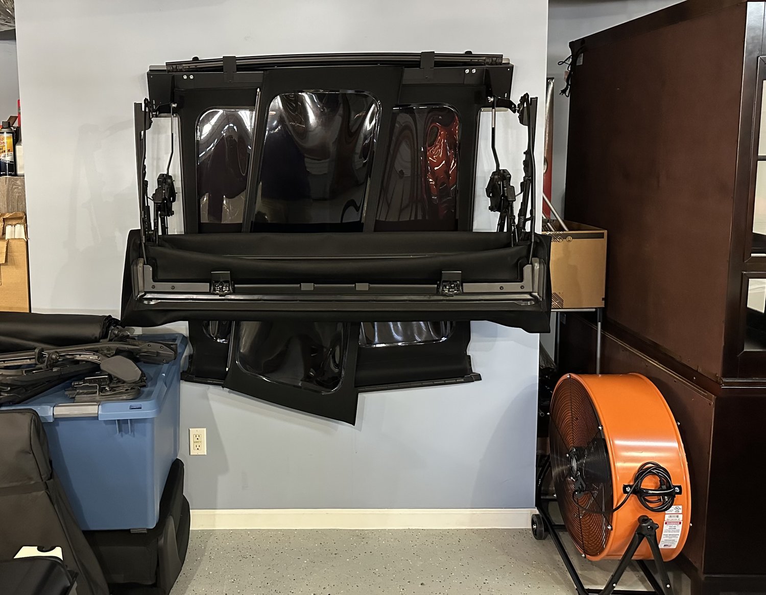 Quadratec Soft Top Storage Hanger for 1821 Jeep Wrangler JL 2Door