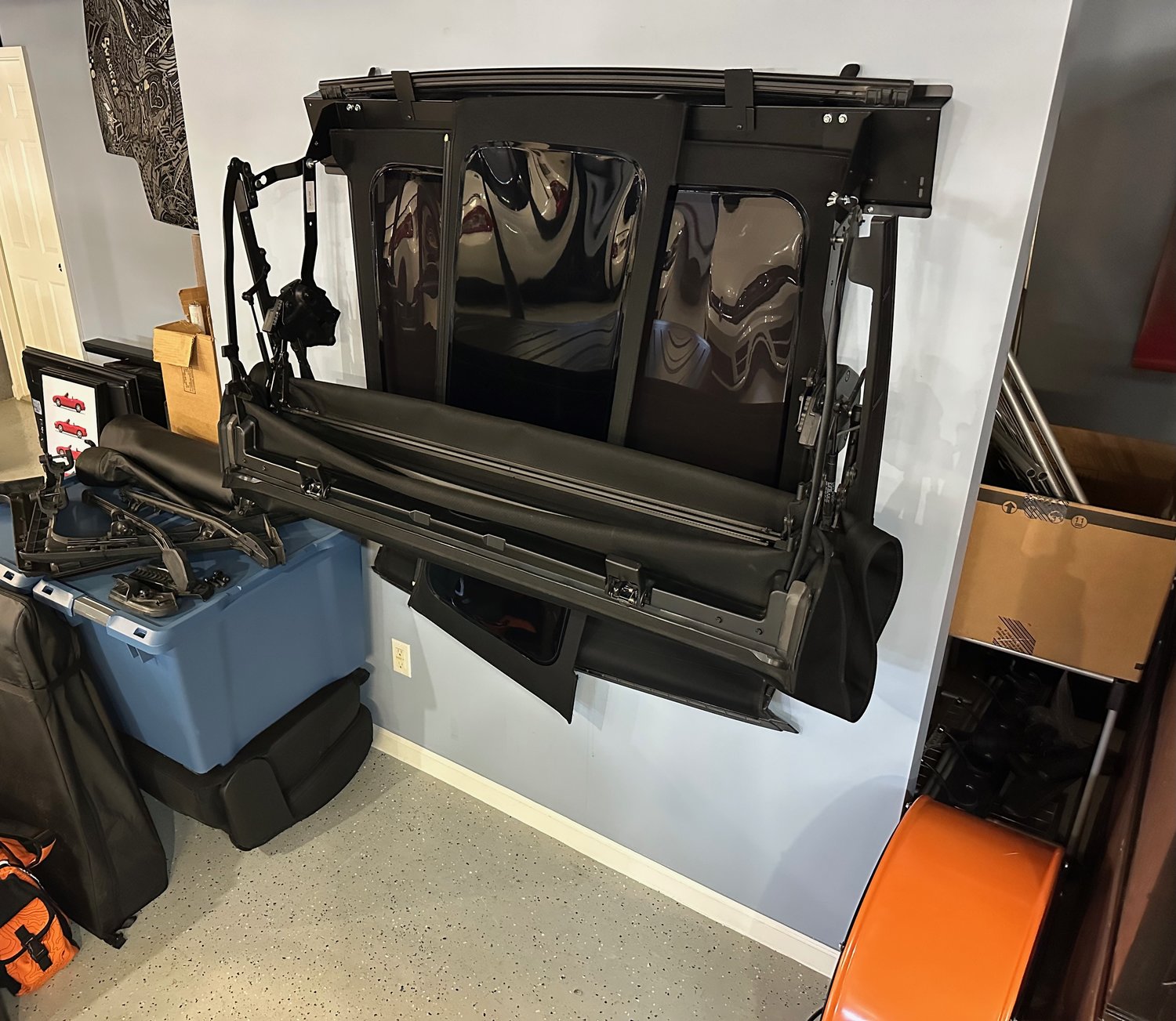 Quadratec Soft Top Storage Hanger for 1821 Jeep Wrangler JL 2Door