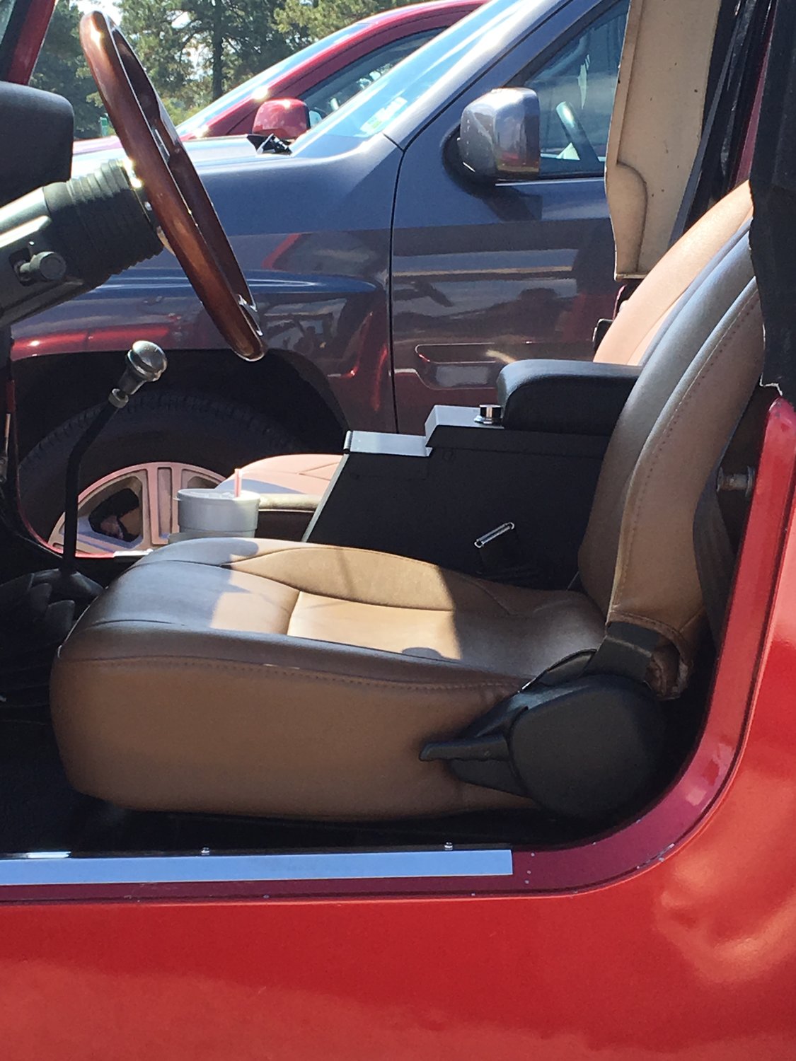 Tuffy Stereo Security Console (8" Wide) for 7690 Jeep CJ & Wrangler YJ