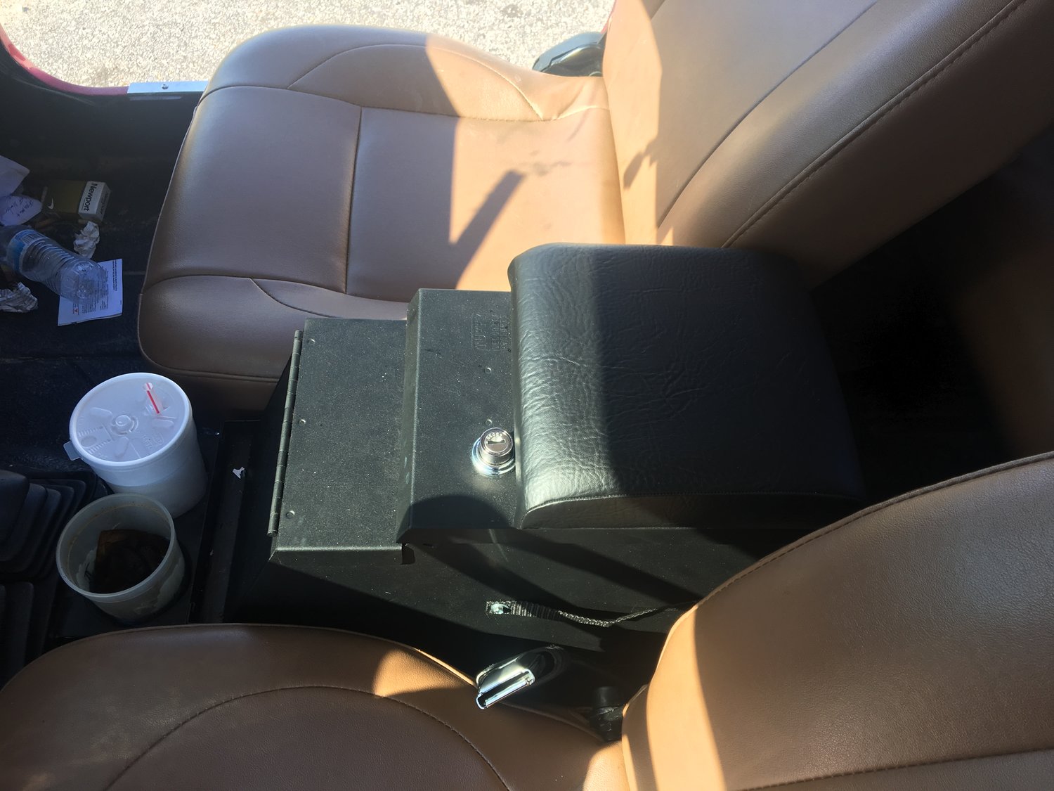 Tuffy Stereo Security Console (8" Wide) for 7690 Jeep CJ & Wrangler YJ