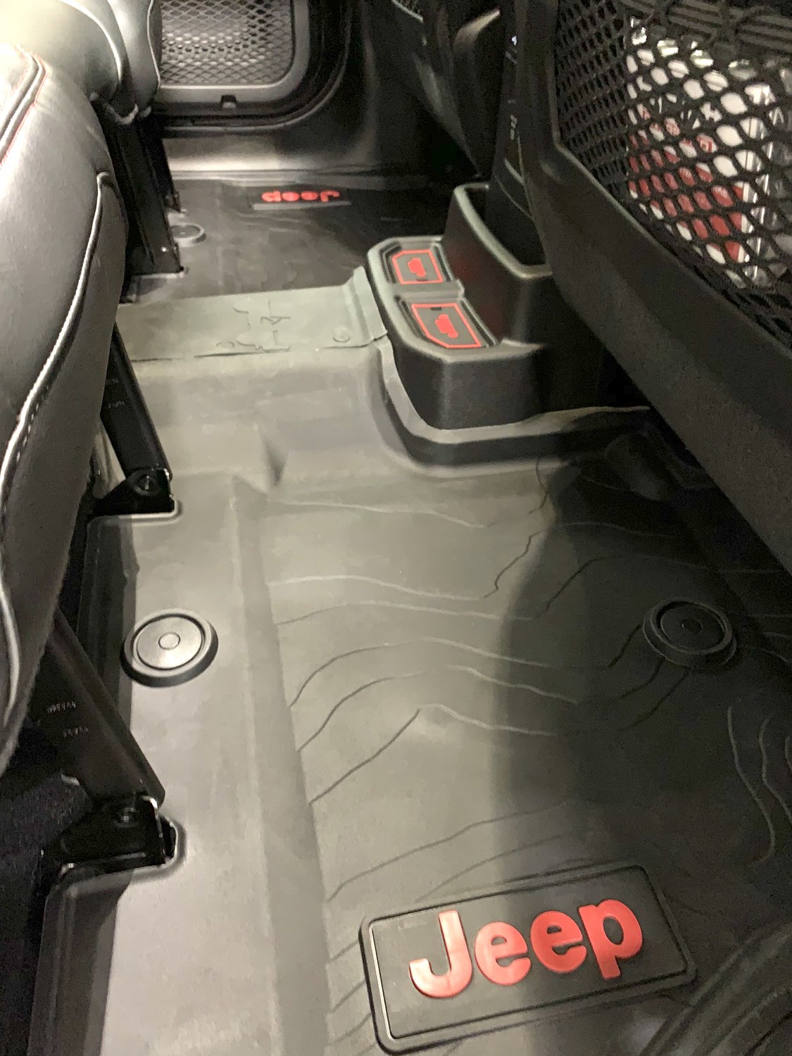 Mopar All-Weather Front & Rear Floor Liner Set for 18-21 Jeep Wrangler JL Unlimited | Quadratec Jeep Wrangler 4xe All Weather Floor Mats