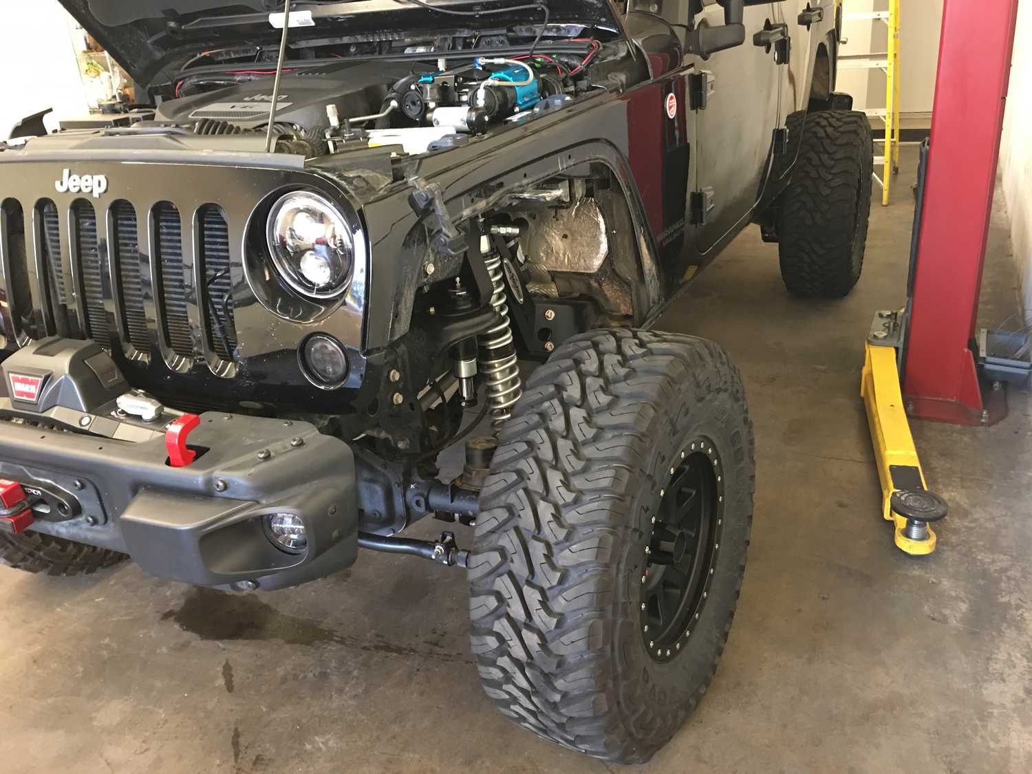 Rubicon Express Jk004cc Front Amp Rear Coilover Upgrade Kit