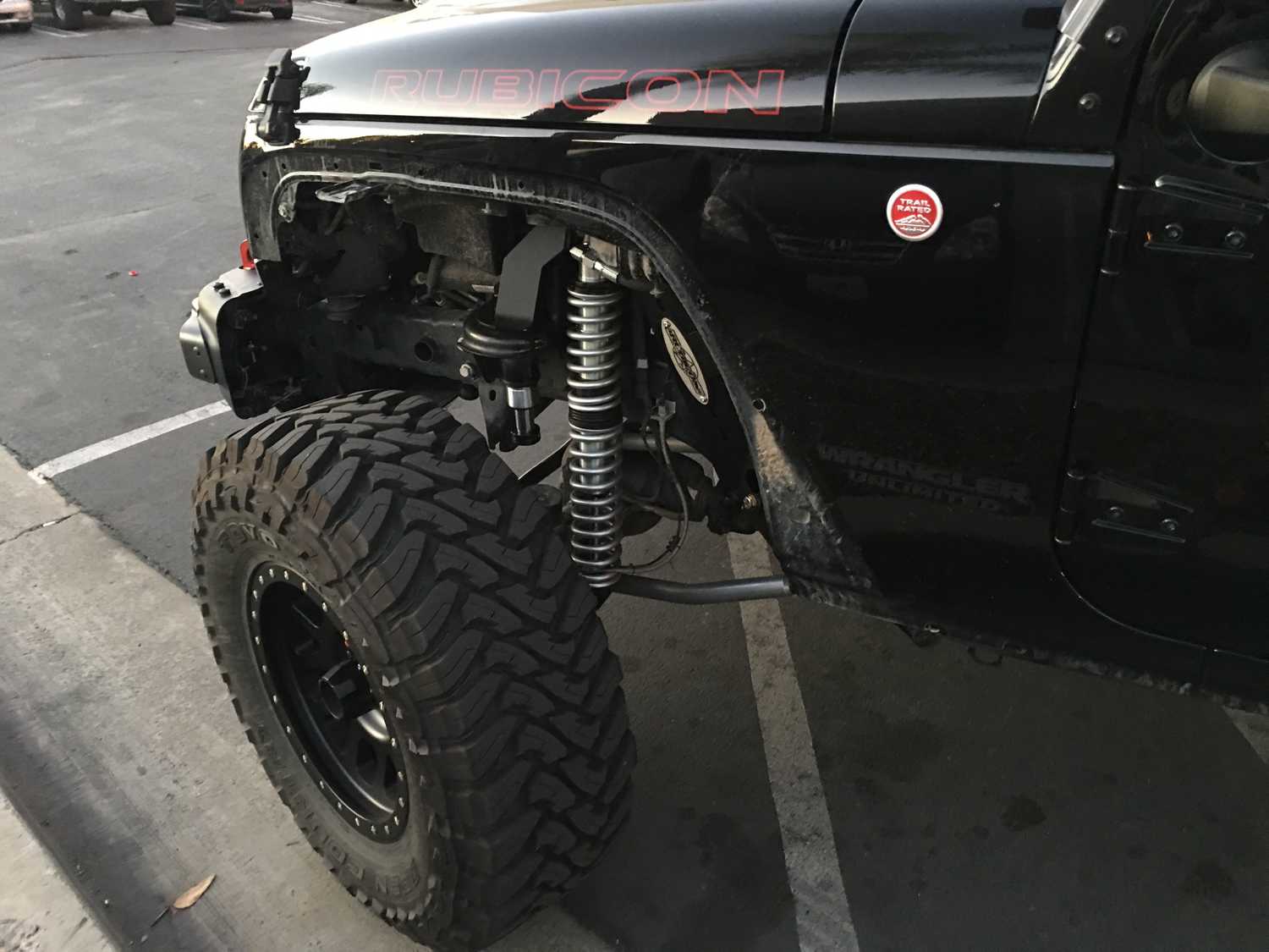 Rubicon Express Jk004cc Front Amp Rear Coilover Upgrade Kit