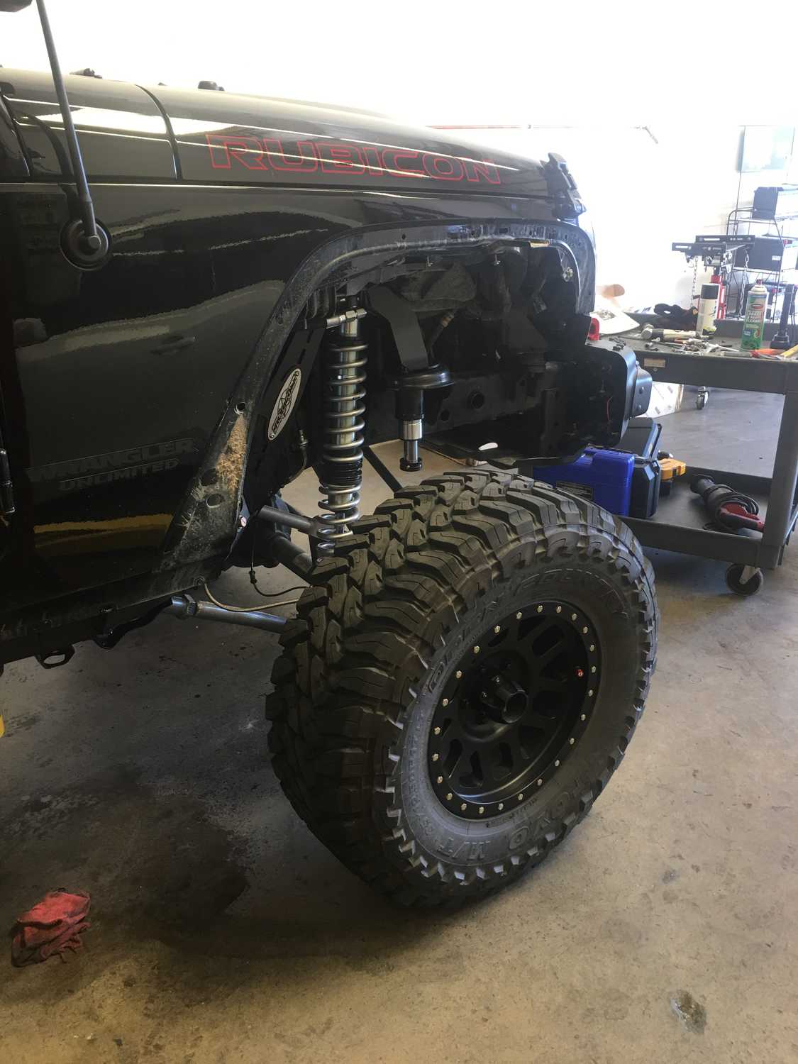 Rubicon Express Jk004cc Front Amp Rear Coilover Upgrade Kit