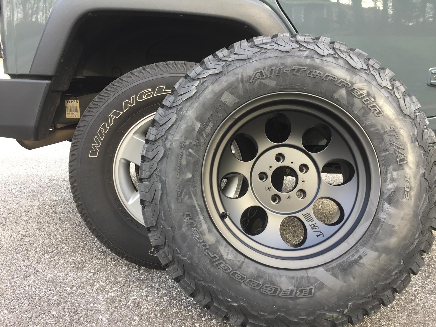 Mickey Thompson 90000001794 Classic III Wheel in Black for 0718 Jeep