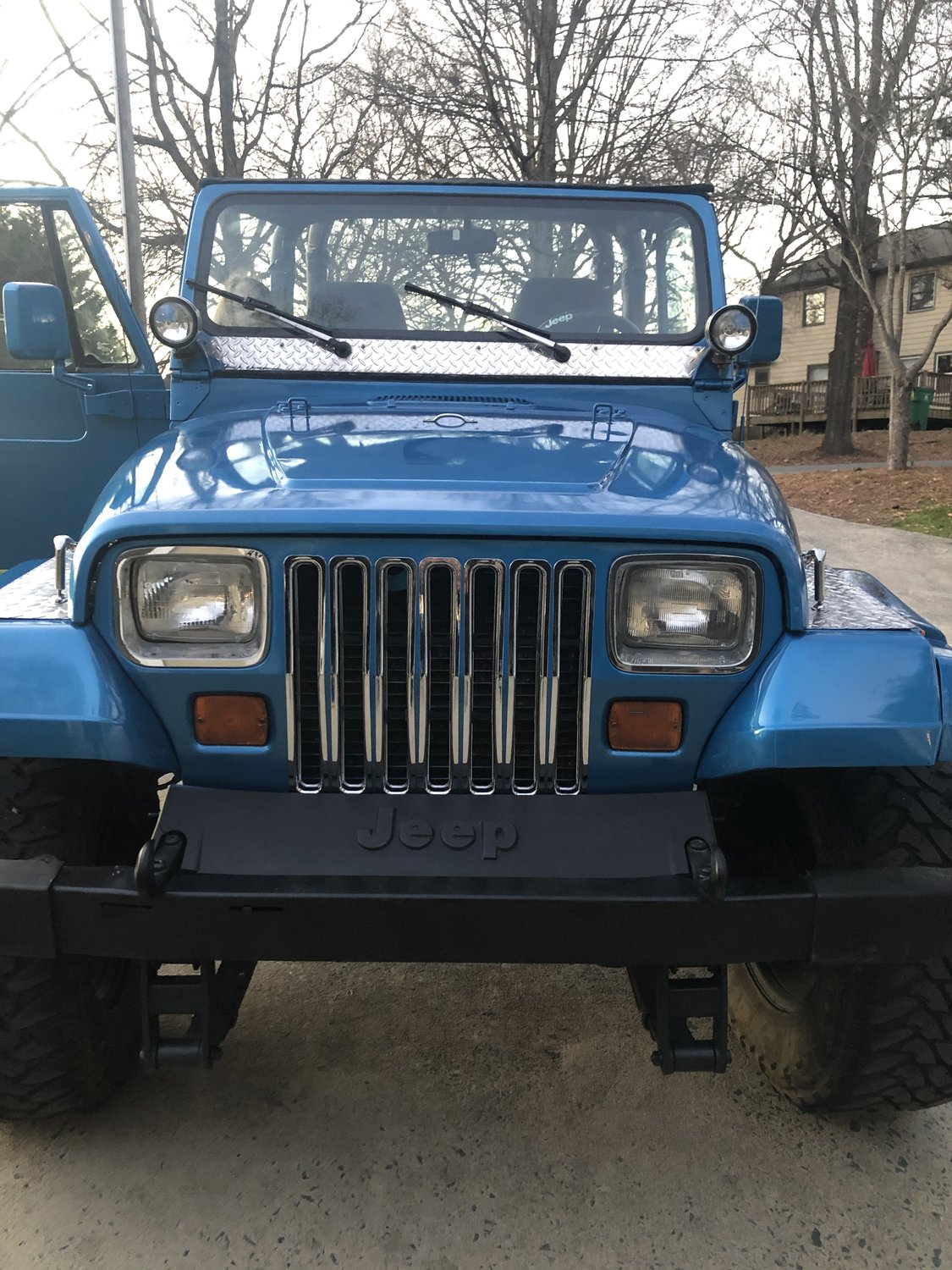 Rugged Ridge Grille Inserts for 8795 Jeep Wrangler YJ in Black for 87