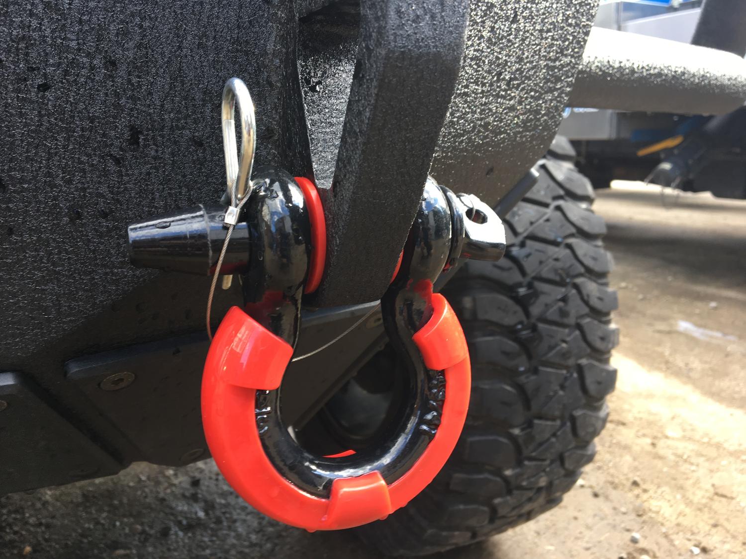 Rugged Ridge DRing Isolators for 3/4" DRing Shackle Quadratec