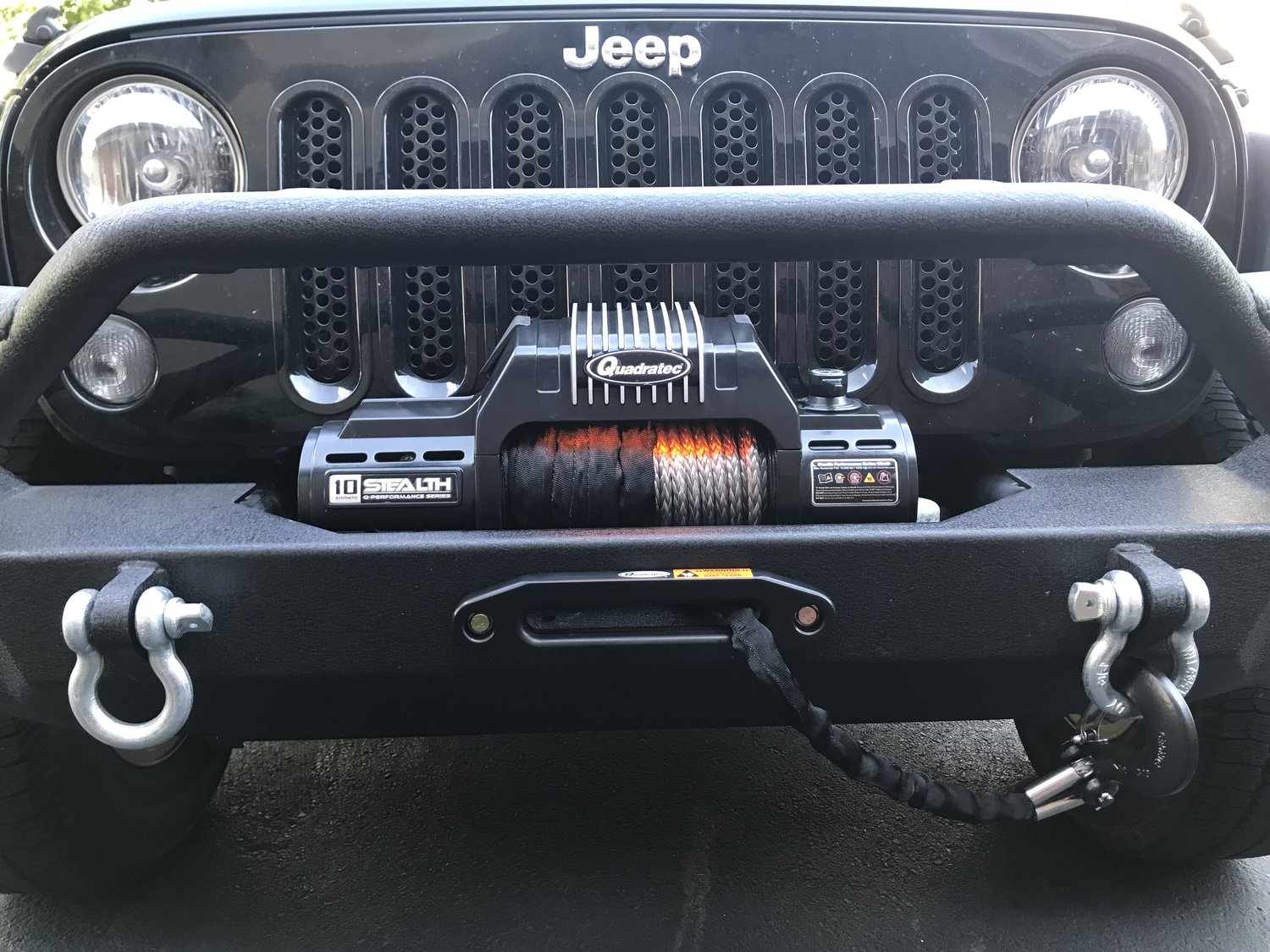 Quadratec QPerformance Stealth Winch Quadratec