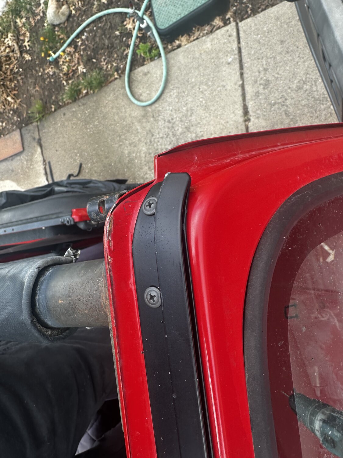 Crown Automotive RT26064 Windshield Channel for 76-95 Jeep CJ and