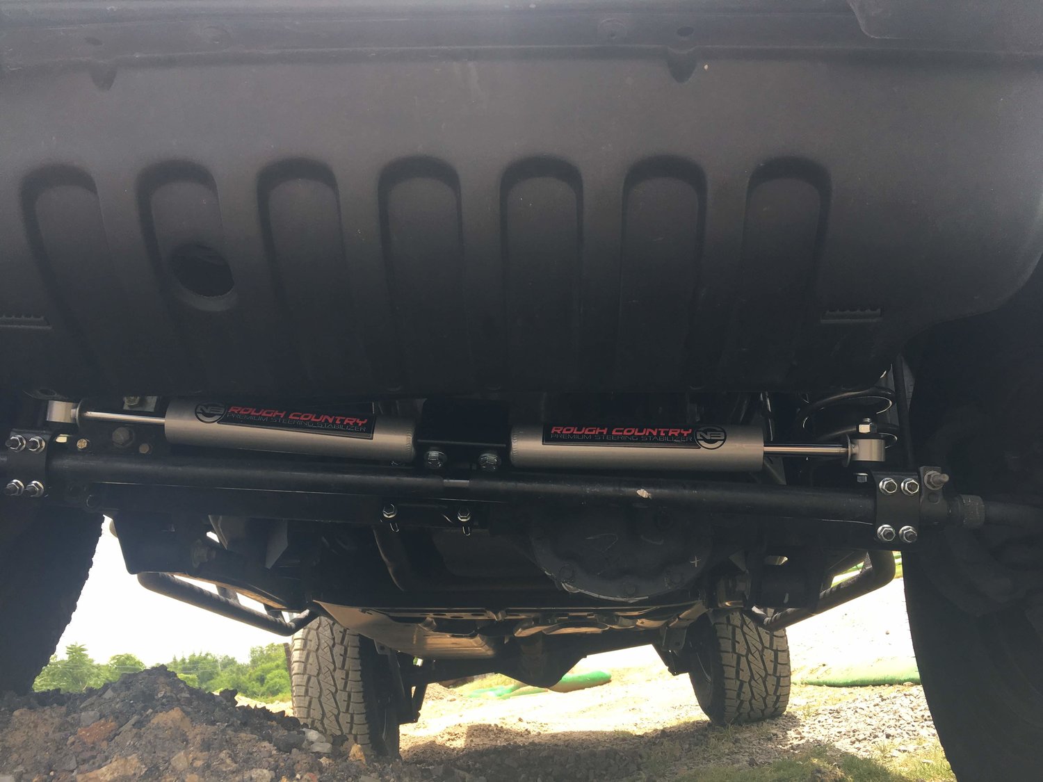 Rough Country 8734930 N3 Dual Steering Stabilizer for 0718 Jeep