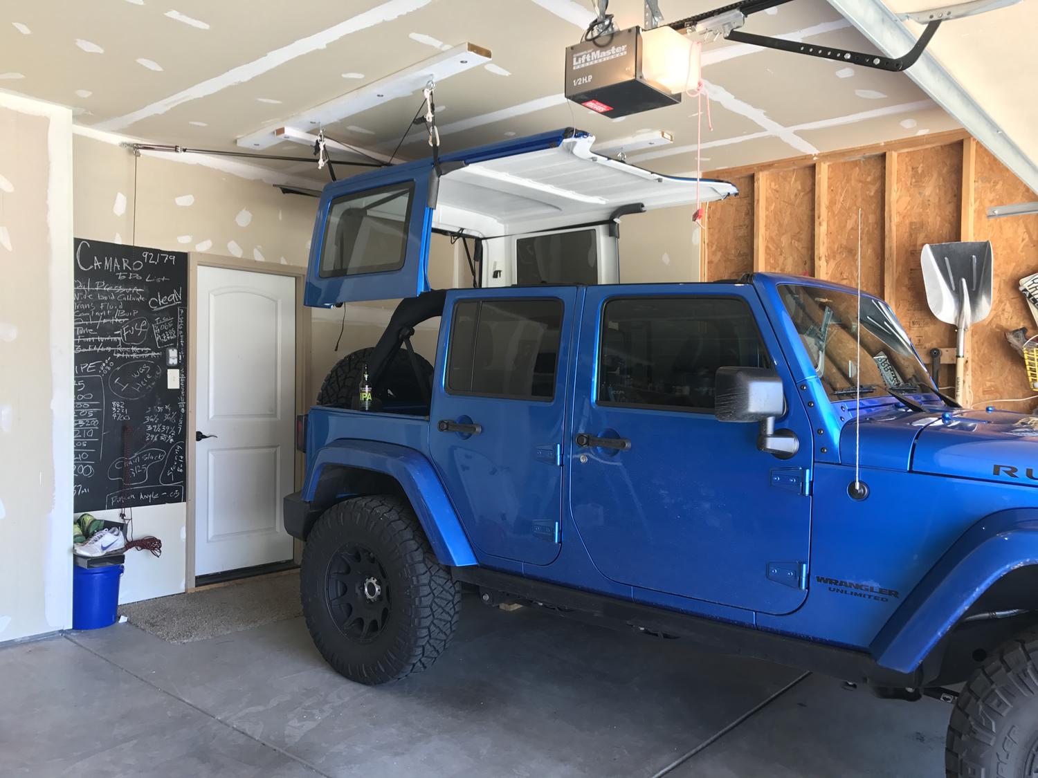 Harken 7803b Hoister Garage Storage 4 Point Lift System