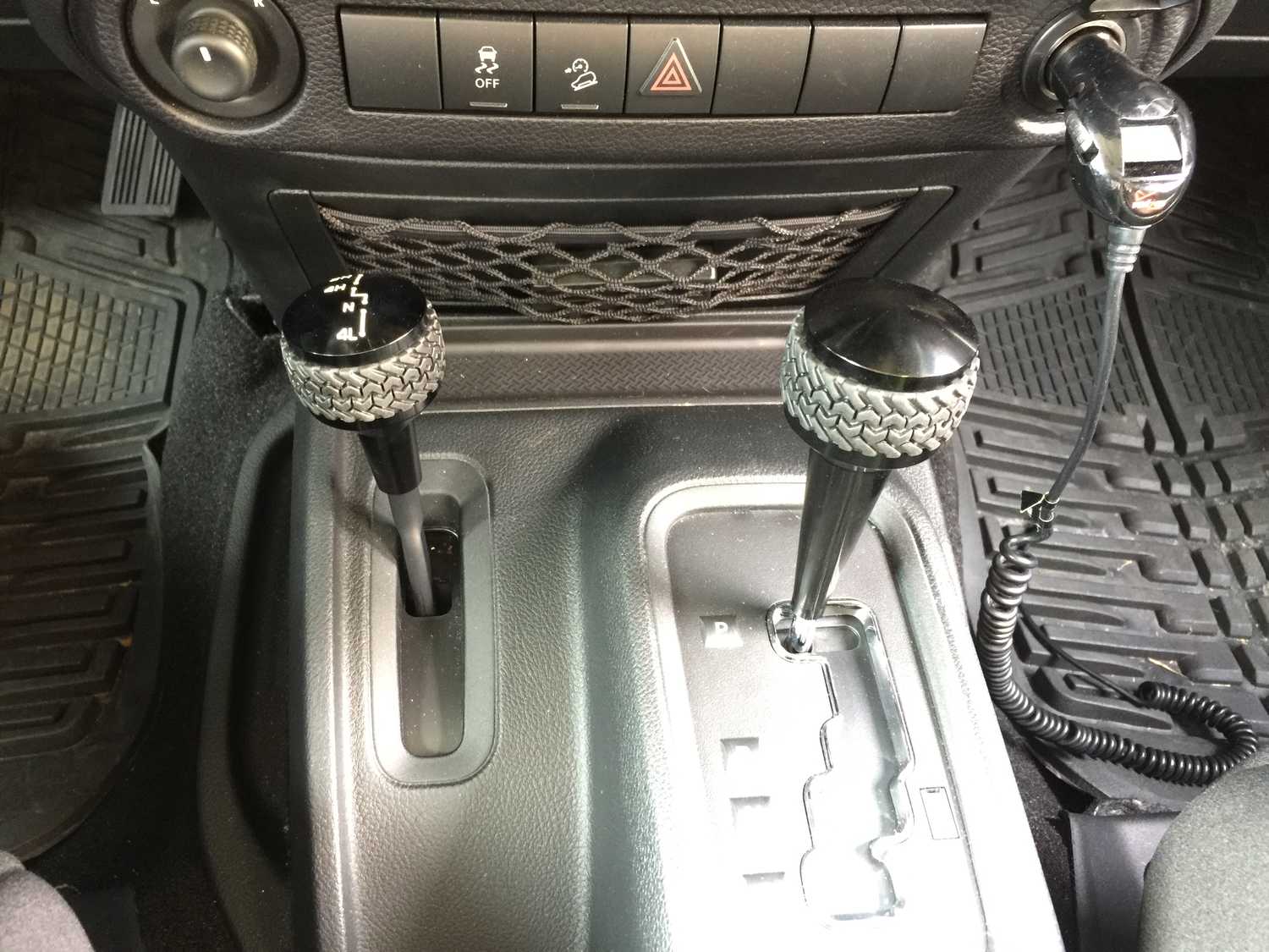 DV8 Offroad Billet A/T Shift Knob Assembly for 1118 Jeep Wrangler JK