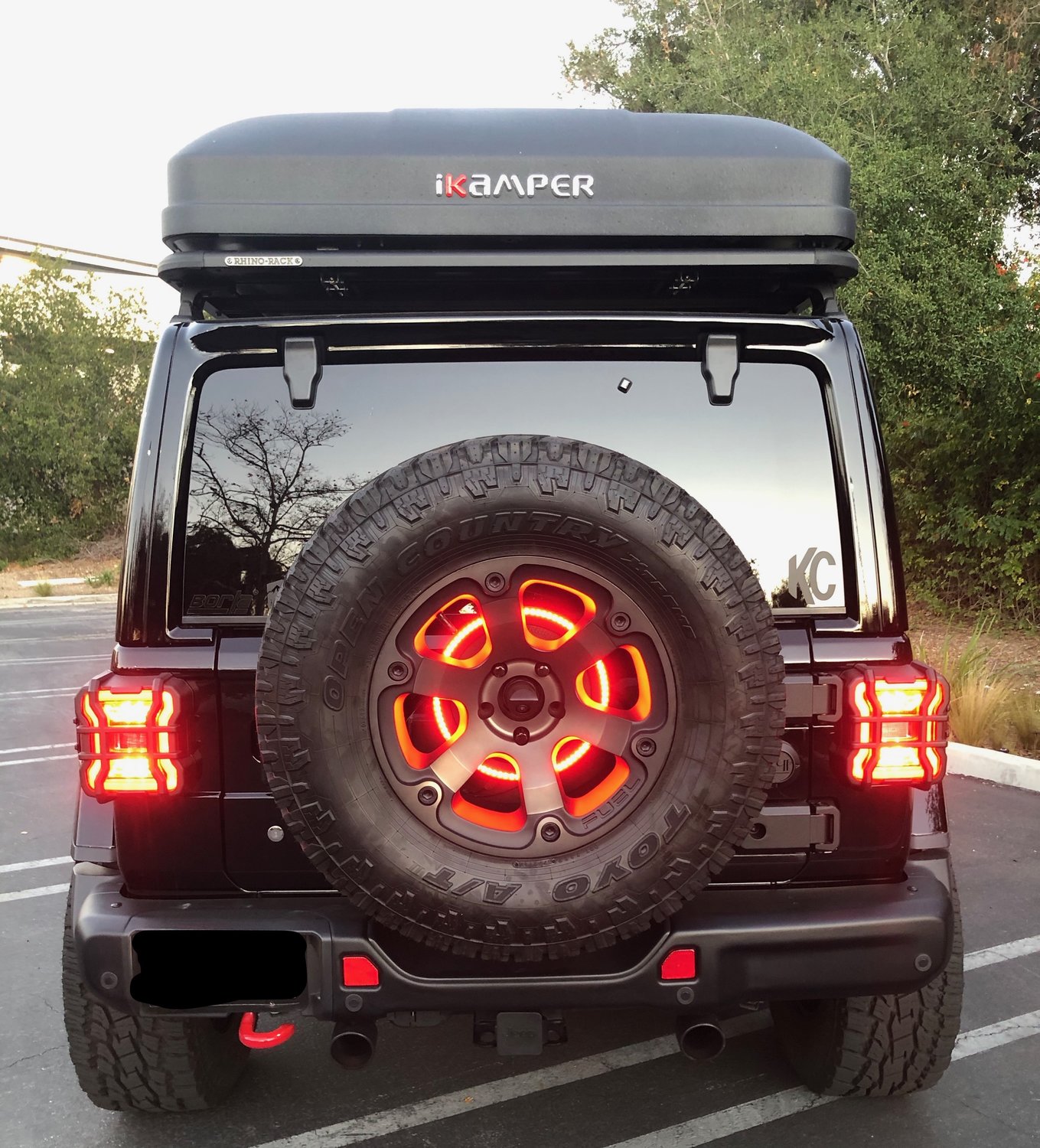 Rugged Ridge 11226.12 Elite Tail Light Guards for 1823 Jeep Wrangler JL with Factory LED Tail