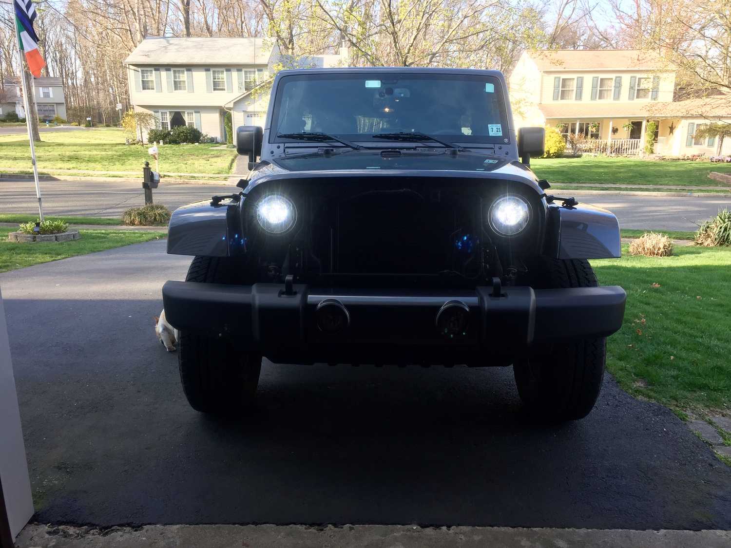 Mopar LED Headlights for 0718 Jeep Wrangler JK Quadratec