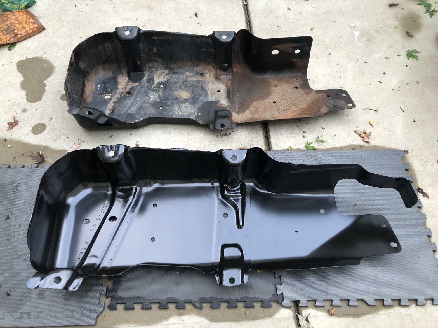 Mopar 52059743AJ Fuel Tank Skid Plate for 07-18 Jeep Wrangler JK 2