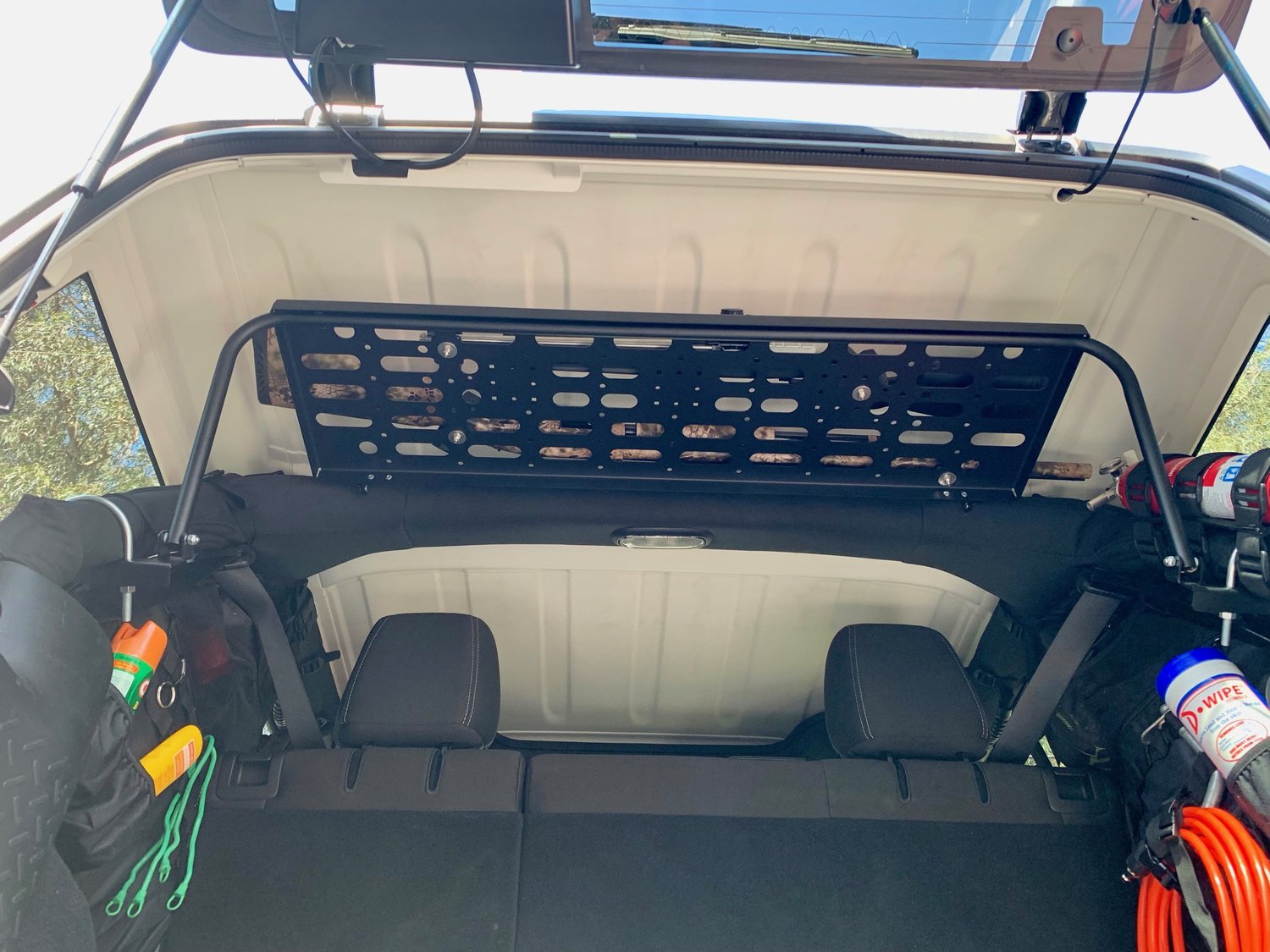 MORryde JP54051 Fold Down Molle Panel for 0718 Jeep Wrangler