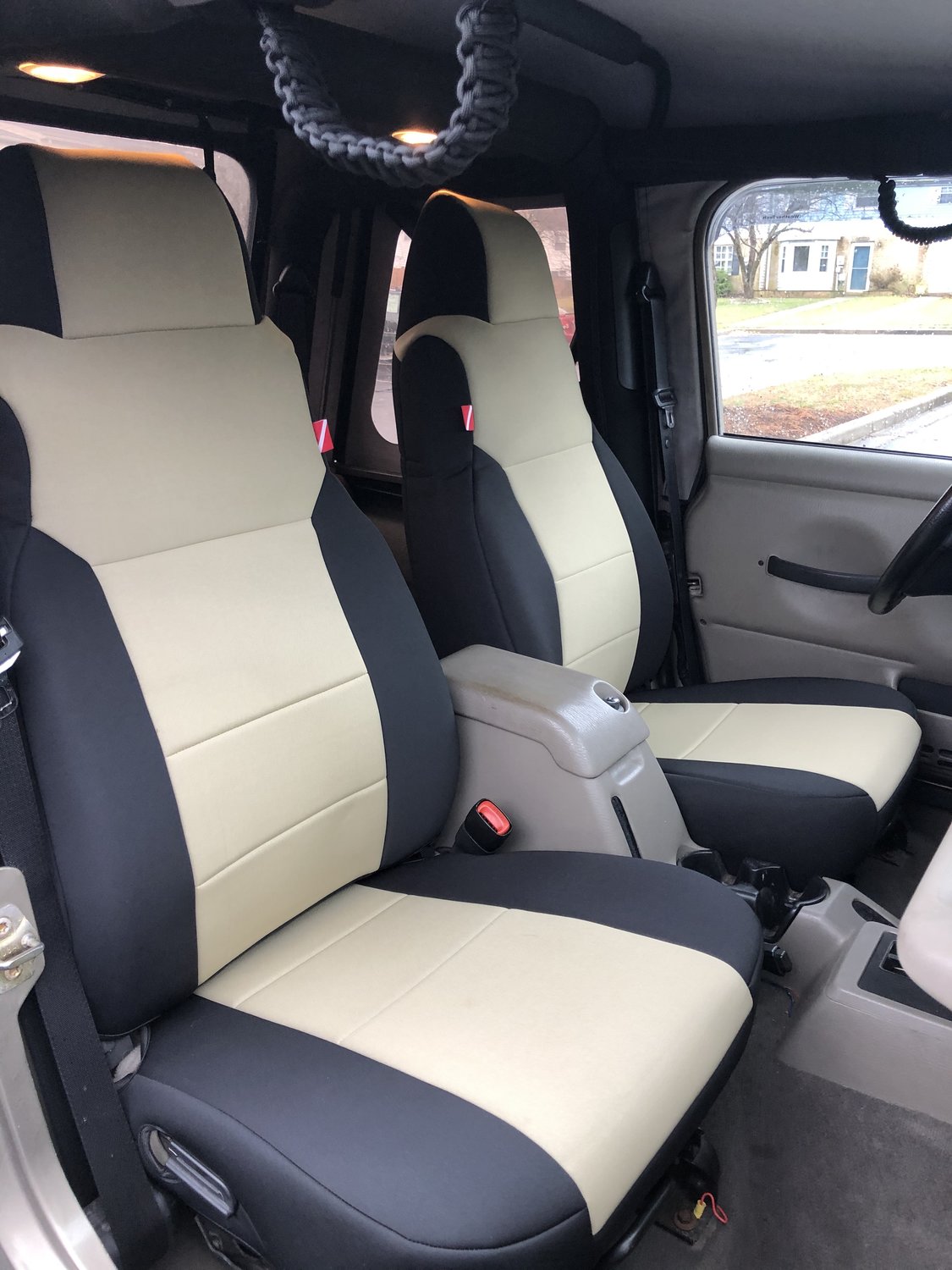 Diver Down Neoprene Seat Covers For 97 06 Jeep Wrangler Tj