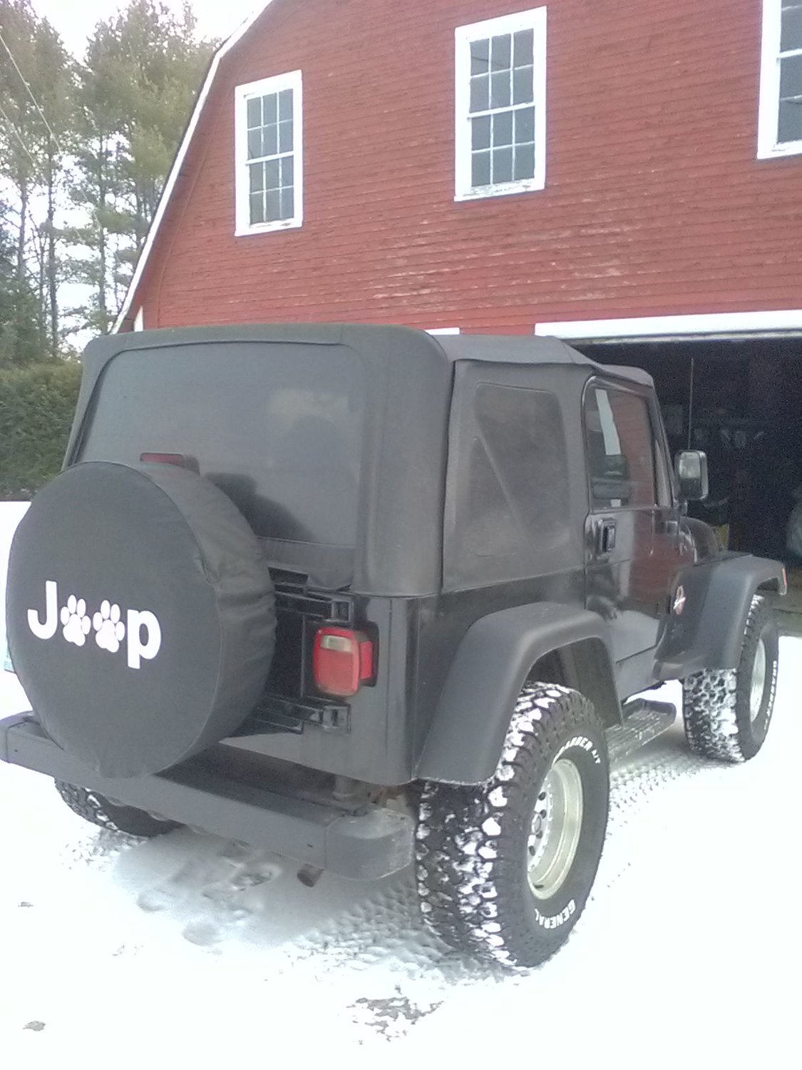 Quadratec Jeep Paw Prints Dog Lover Tire Cover Quadratec