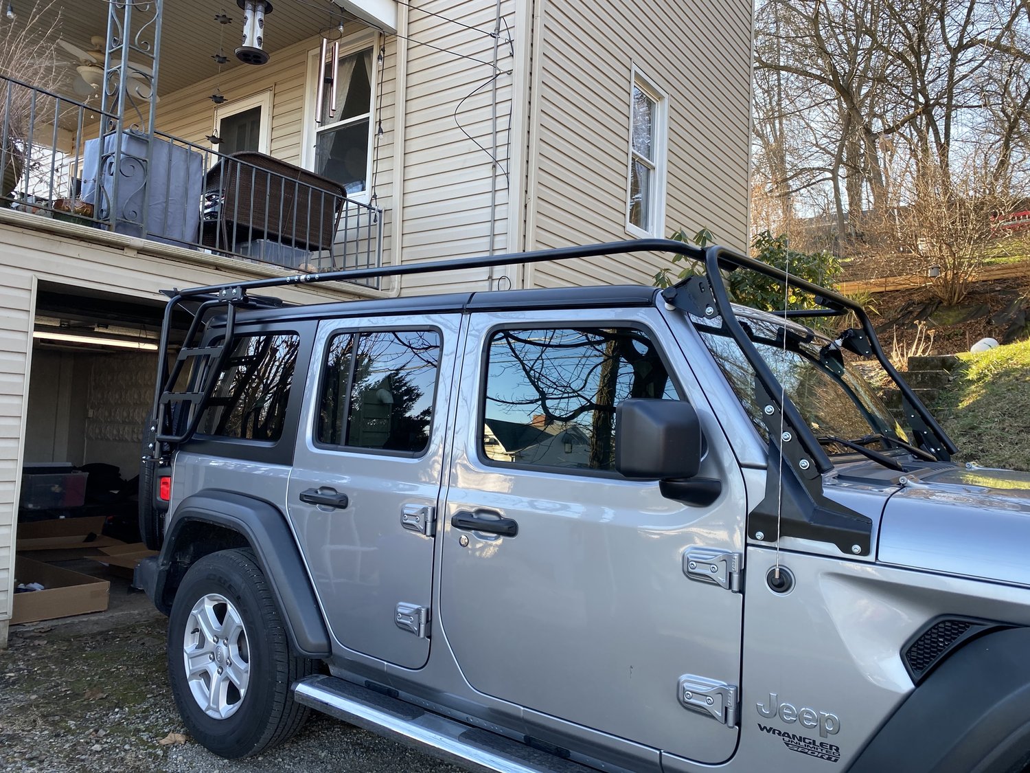 Lod jeep top roof rack