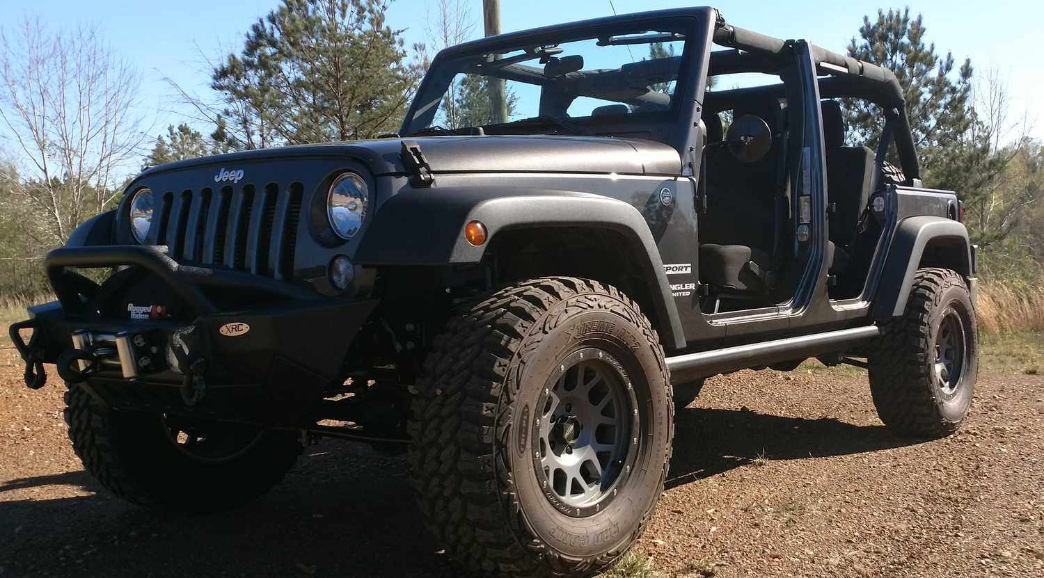 Quadratec Adventure® Mirrors with Round Head for 76-20 Jeep Wrangler JL