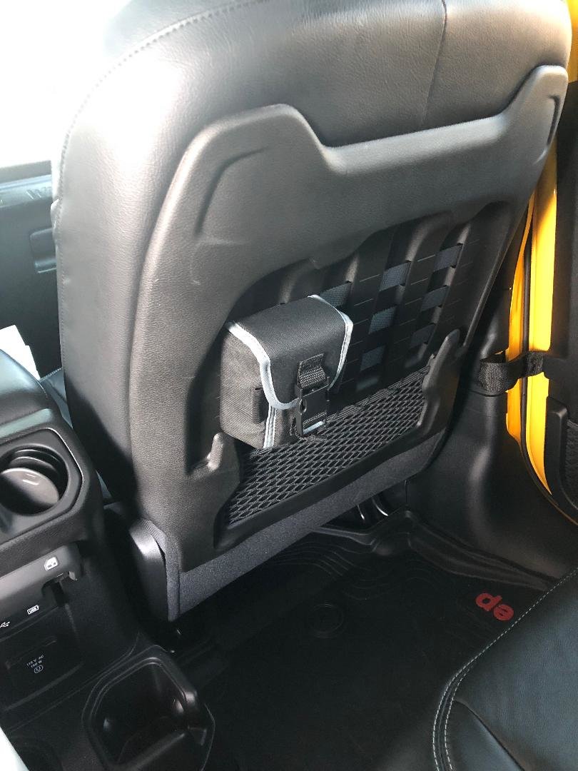 Mopar 82215429 Molle Bags For 18 19 Jeep Wrangler Jl