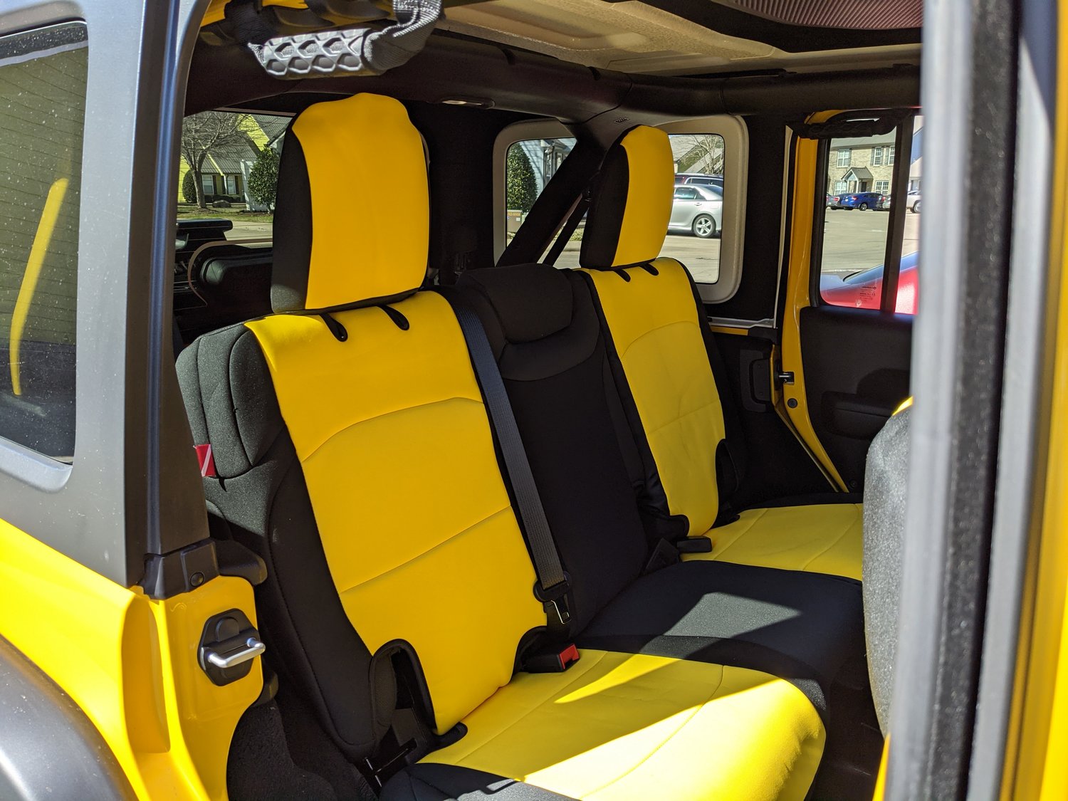Diver Down Front and Rear Neoprene Seat Covers for 1823 Jeep Wrangler