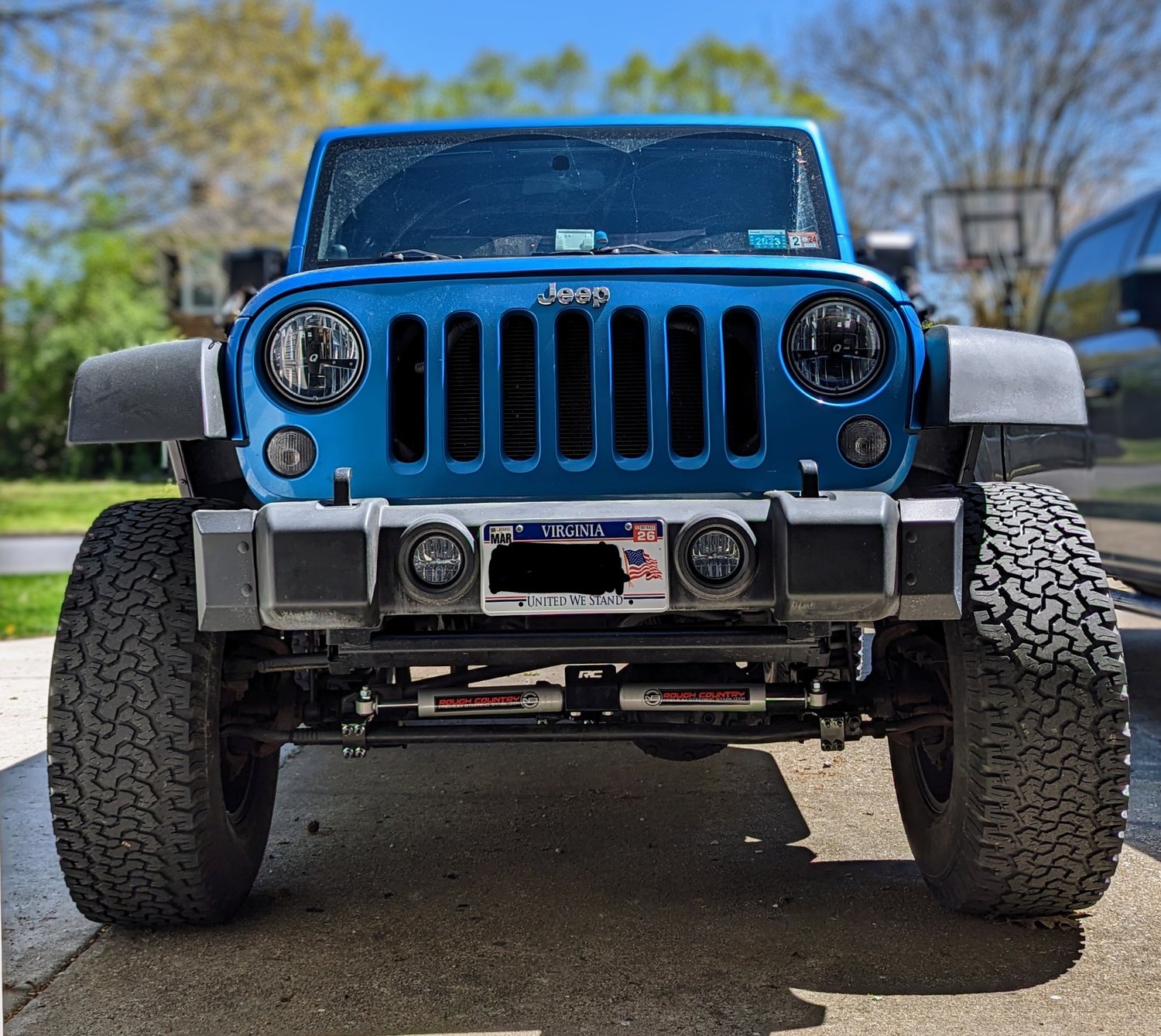 ROUGH COUNTRY N3 デュアル ステダン jk ラングラー N3 Steering Stabilizer | Dual | 2-8 Inch Lift | Jeep