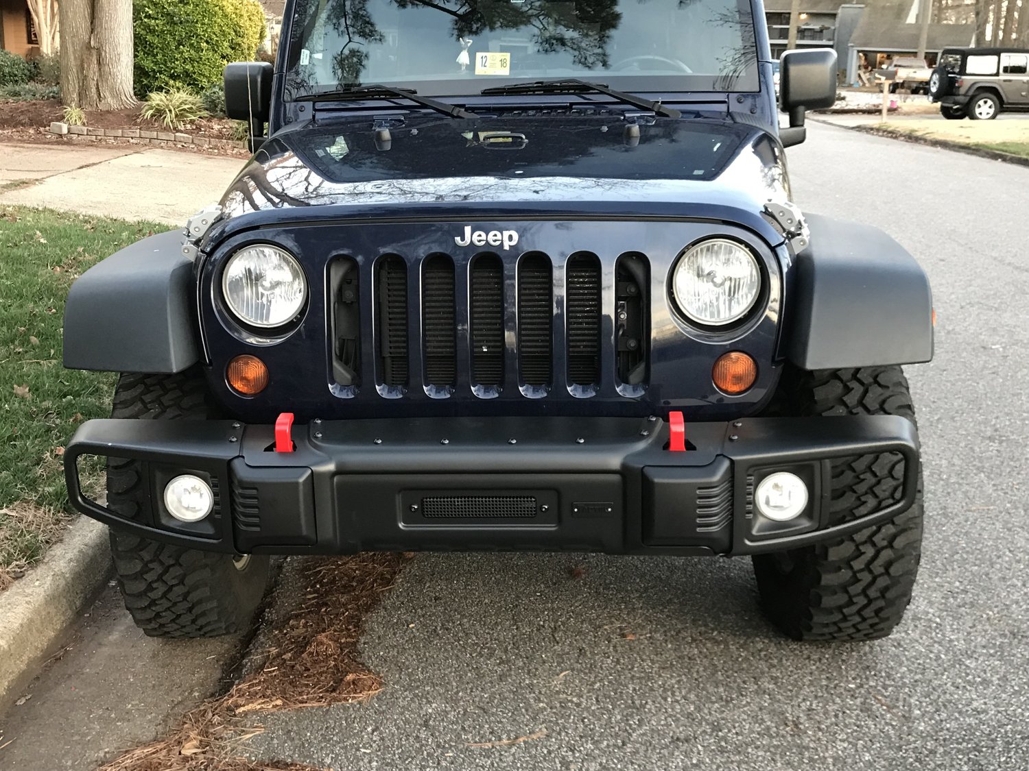 Tactik Front Bumper For 07 18 Jeep Wrangler Jk Quadratec