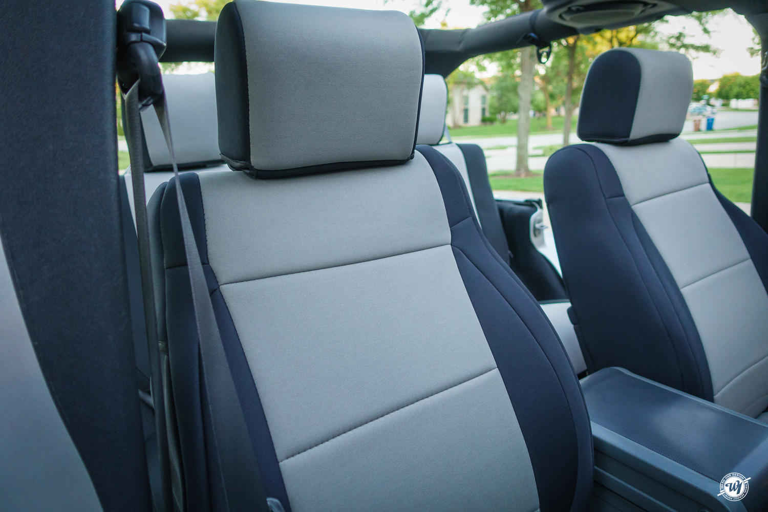 Coverking Front Seat Covers With Rear Cover For 08 10 Jeep