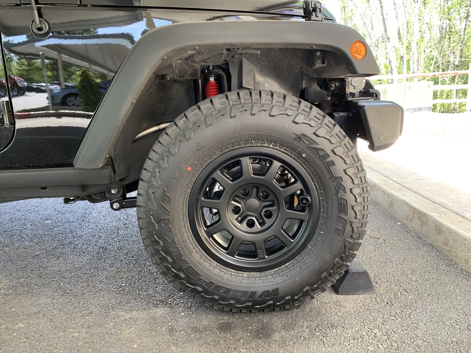 Aev 20403015ab Salta Wheel In Black For 07 18 Jeep