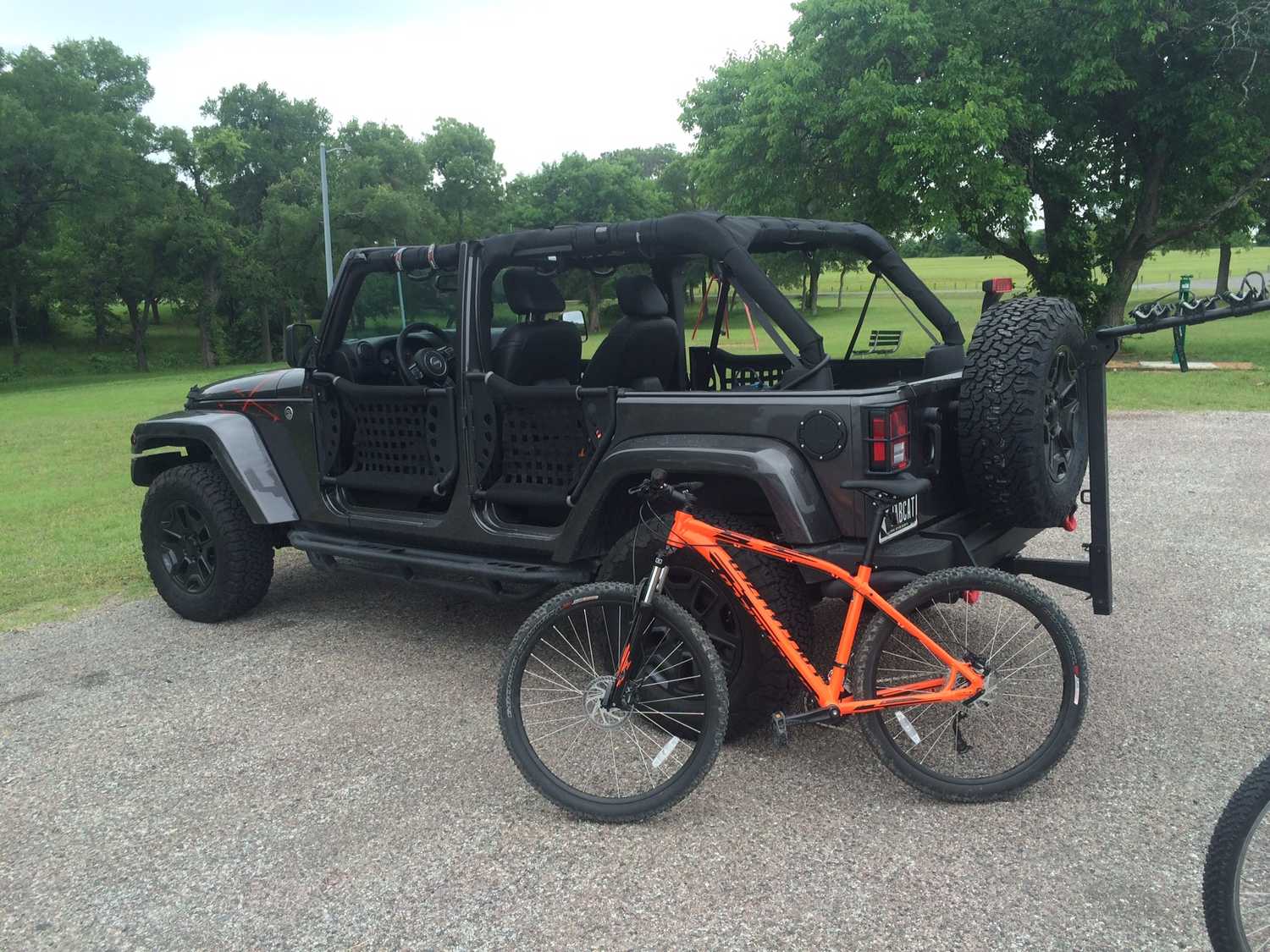 Quadratec 4 Bike Folding Bike Rack for 2