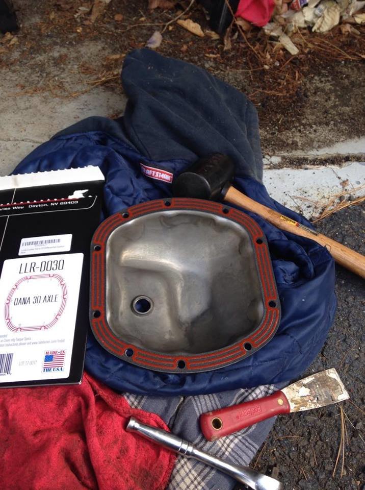 Lubelocker LLRD030 "Reusable" Differential Gasket for Dana 30 Front