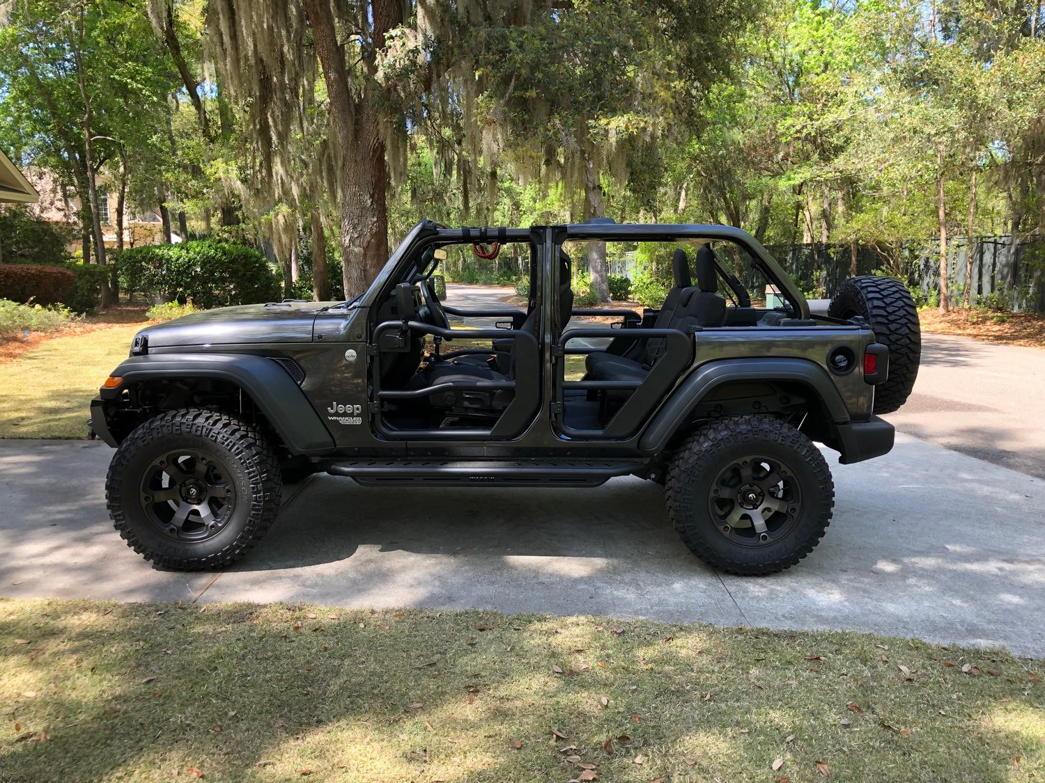 Rugged Ridge Fortis Front Tube Doors For 18 20 Jeep